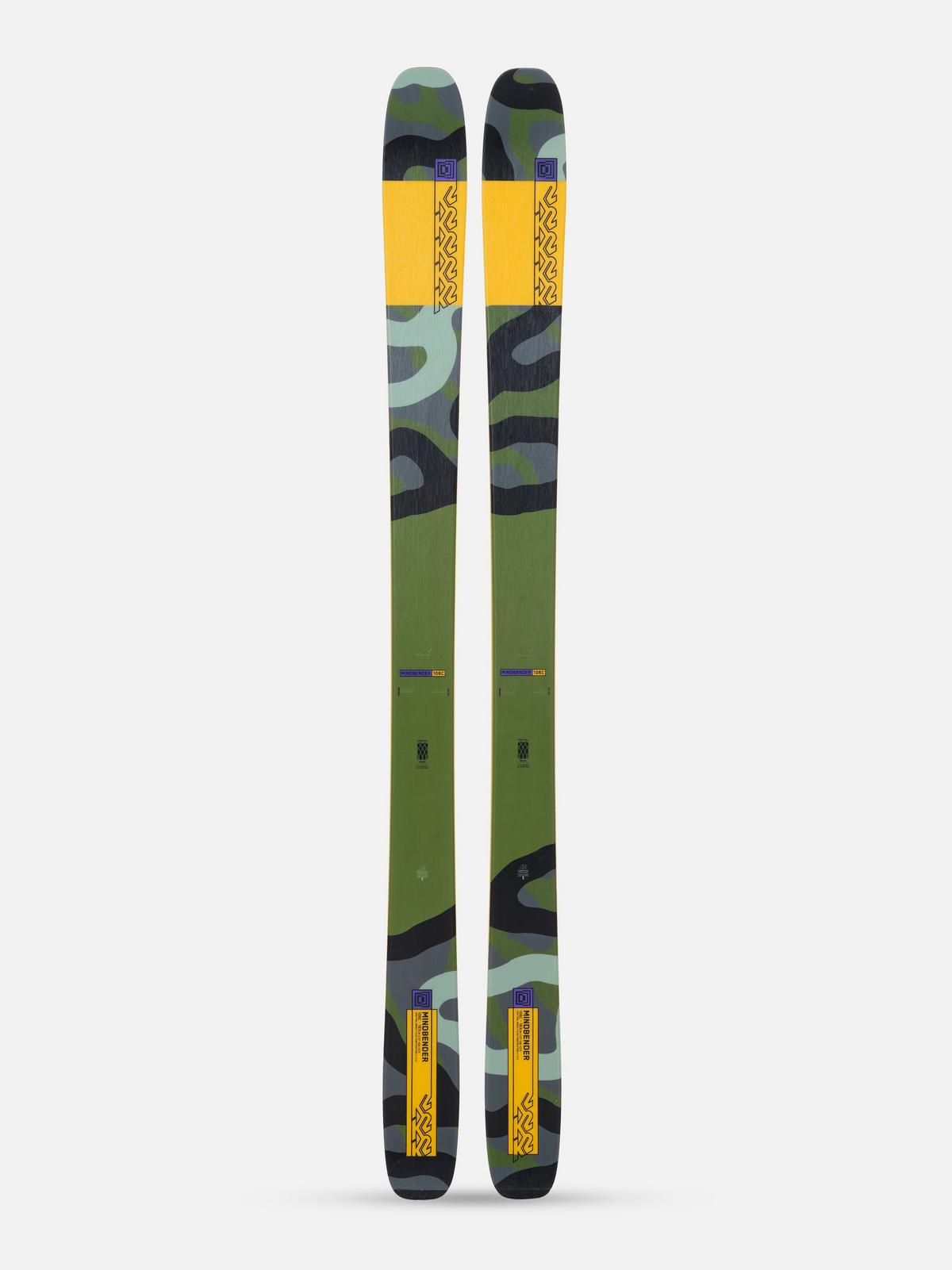 K2 Mindbender 106C Men's Skis 2024 K2 Skis and K2 Snowboarding