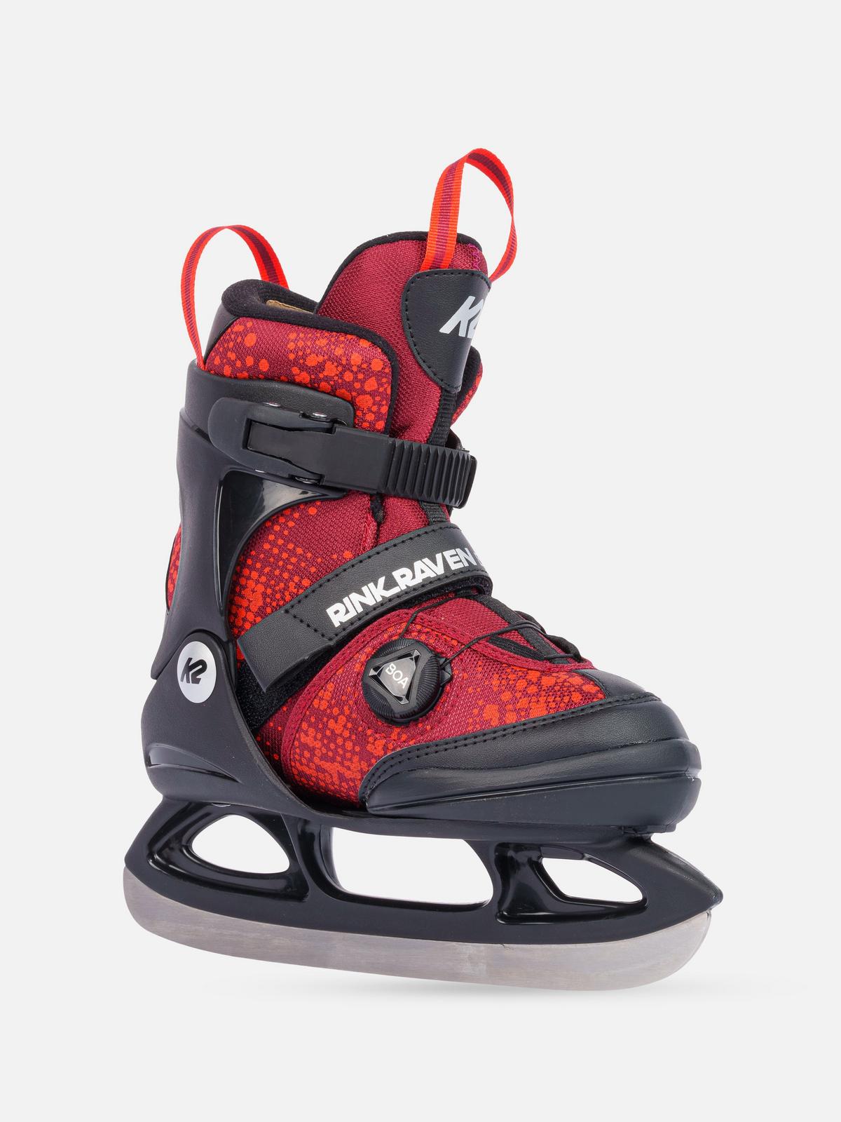 K2 Rink Raven Boa® Youth Ice Skates 2024 K2 Skates