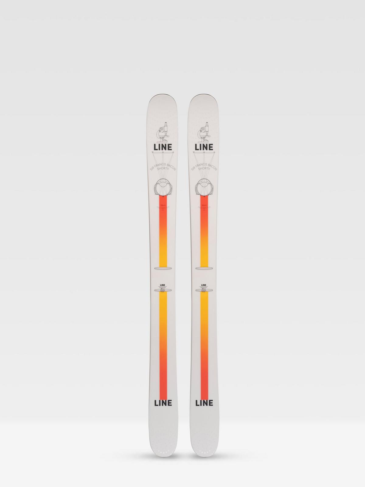 155 2022 Line Sir Francis Bacon Shorty Skis 