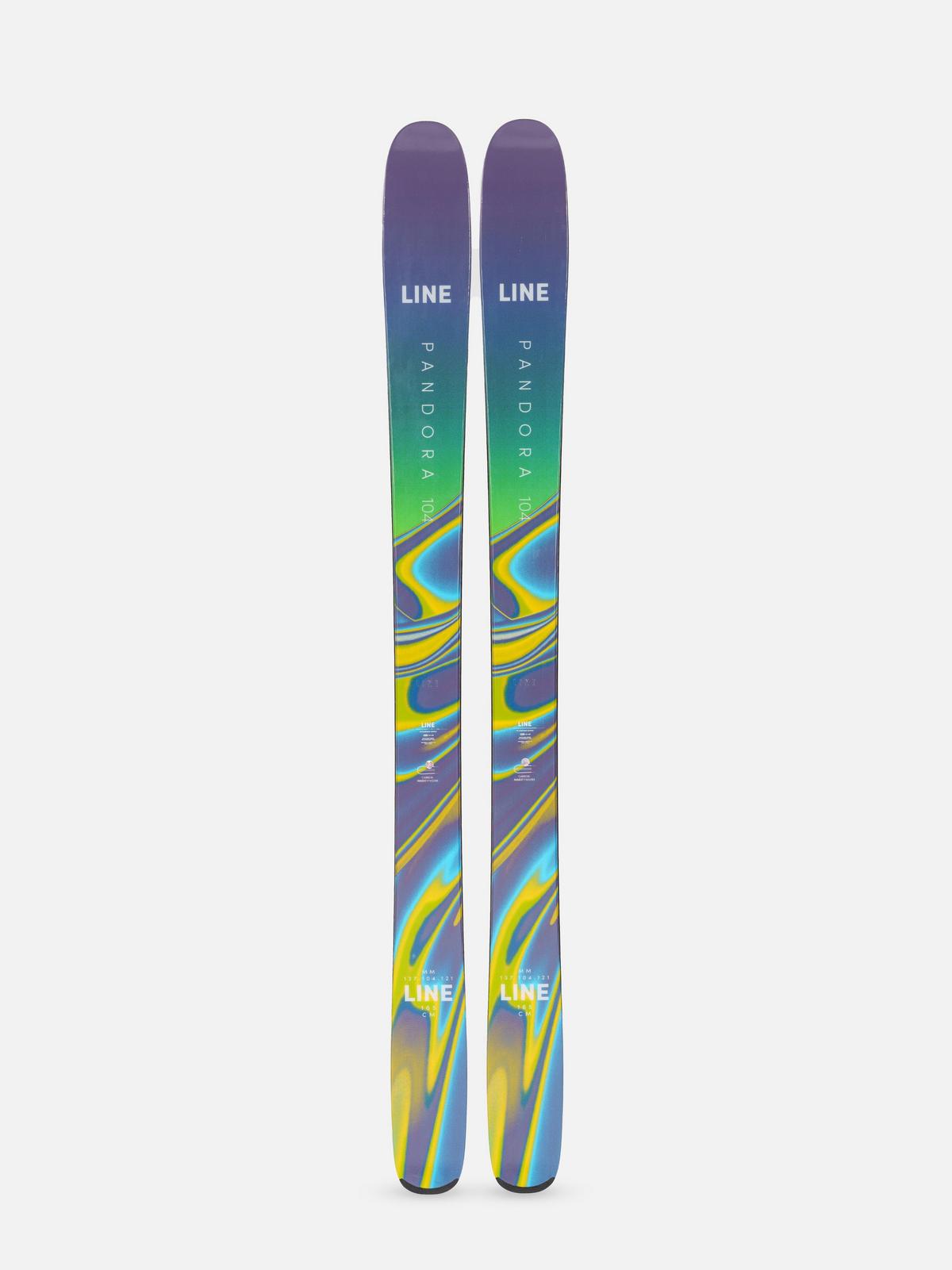 LINE Pandora 104 Skis 2023 | LINE Skis, Ski Poles, & Clothing