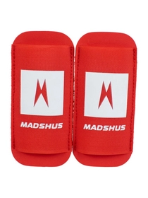 Madshus Ski Strap BC NEU  rot 3mm EVA Klettband 1xPaar 
