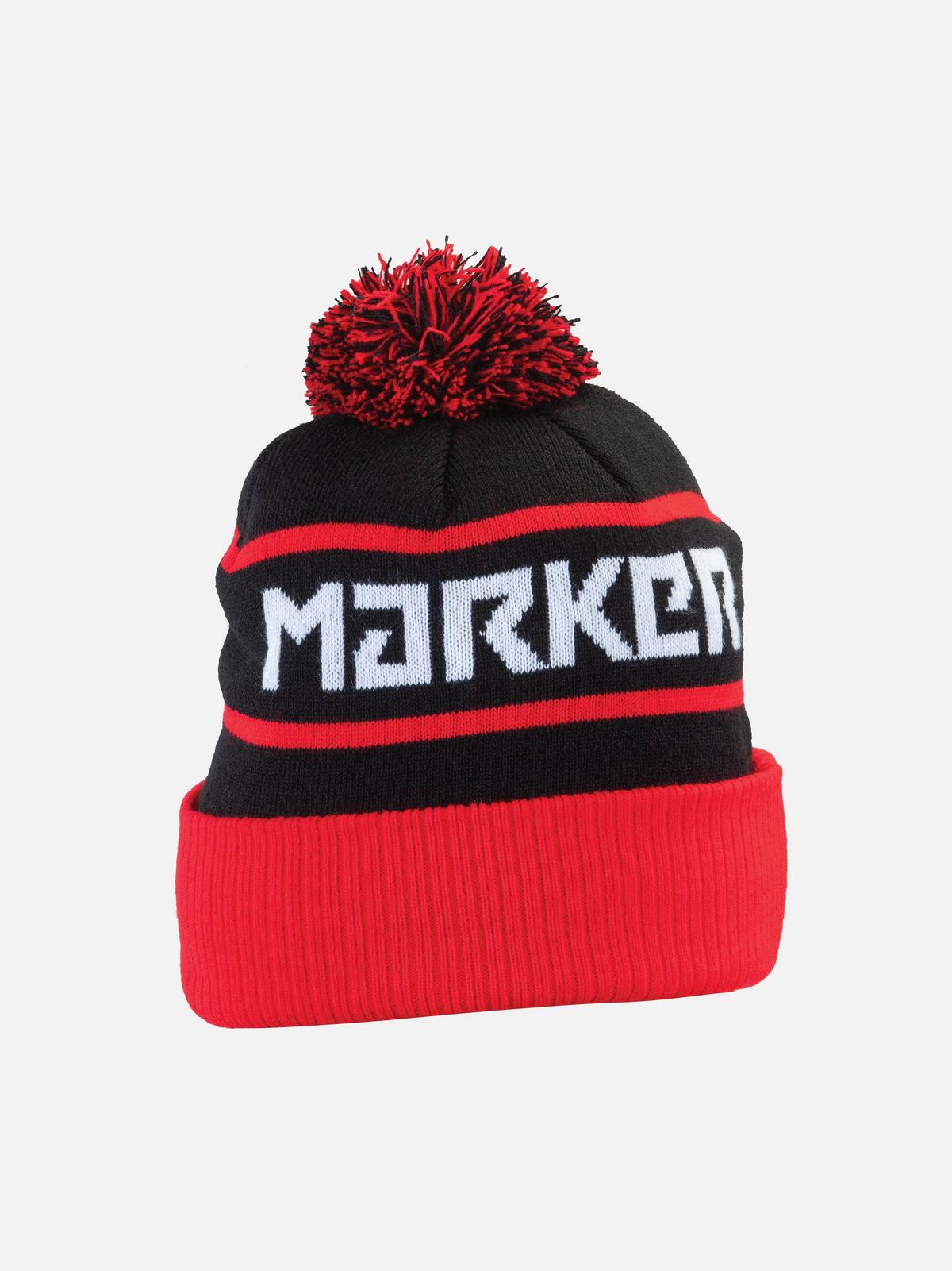 MARKER POMPOM BEANIE BLACK MARKER