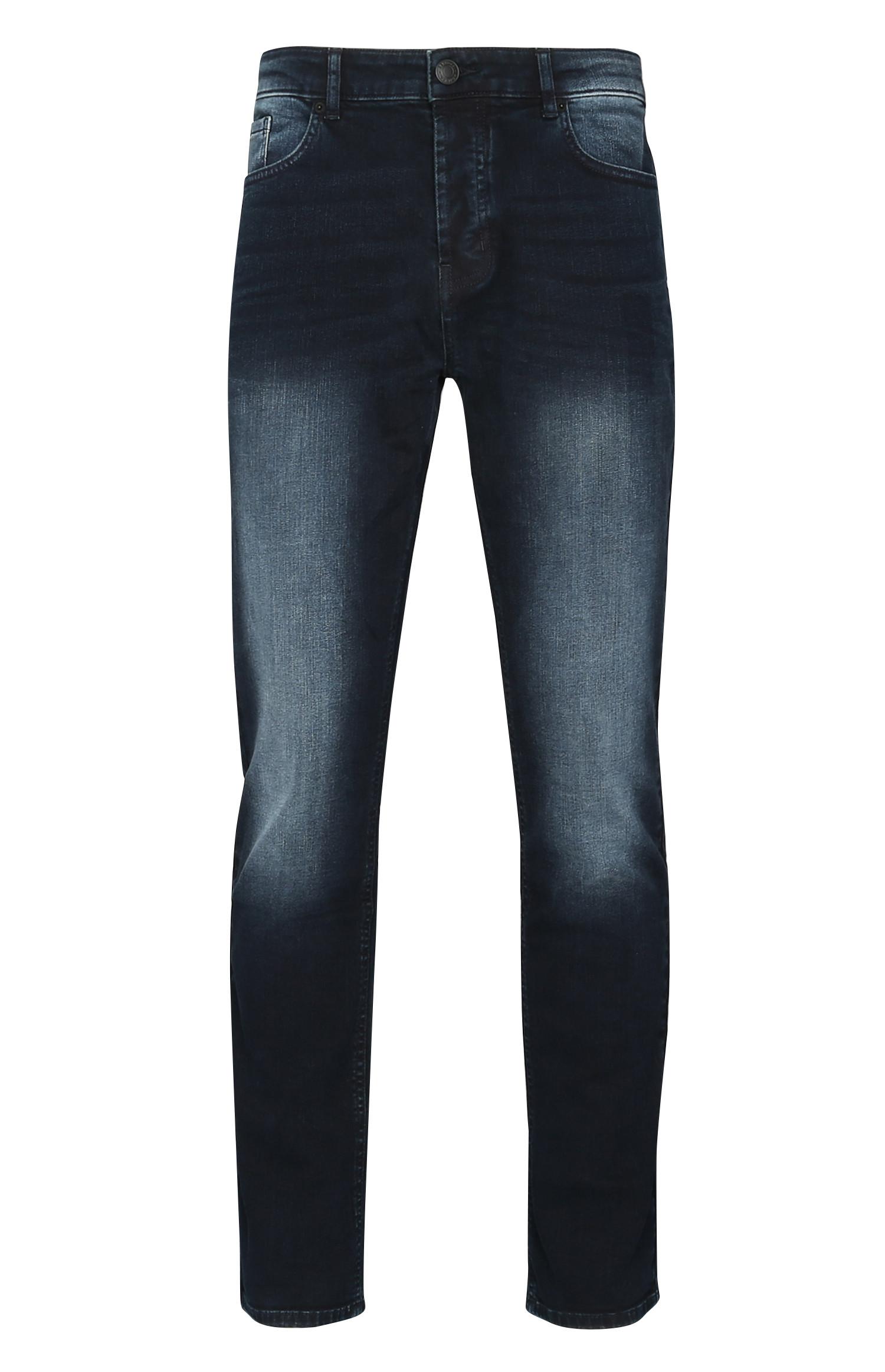 Slim-Fit-Jeans in dunkler Waschung