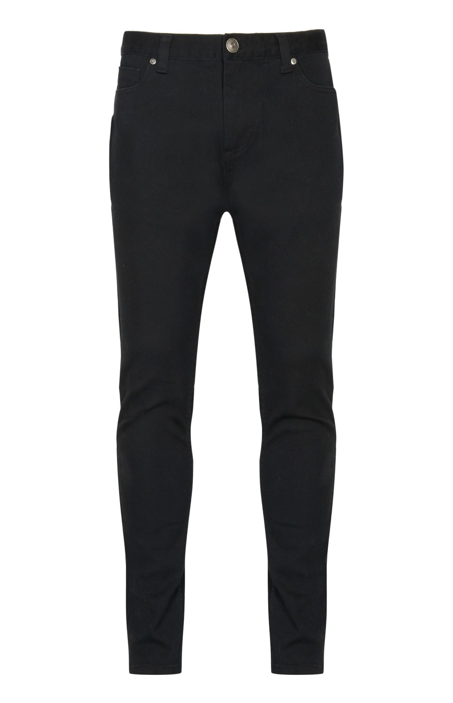 Schwarze Skinny-Fit-Jeans