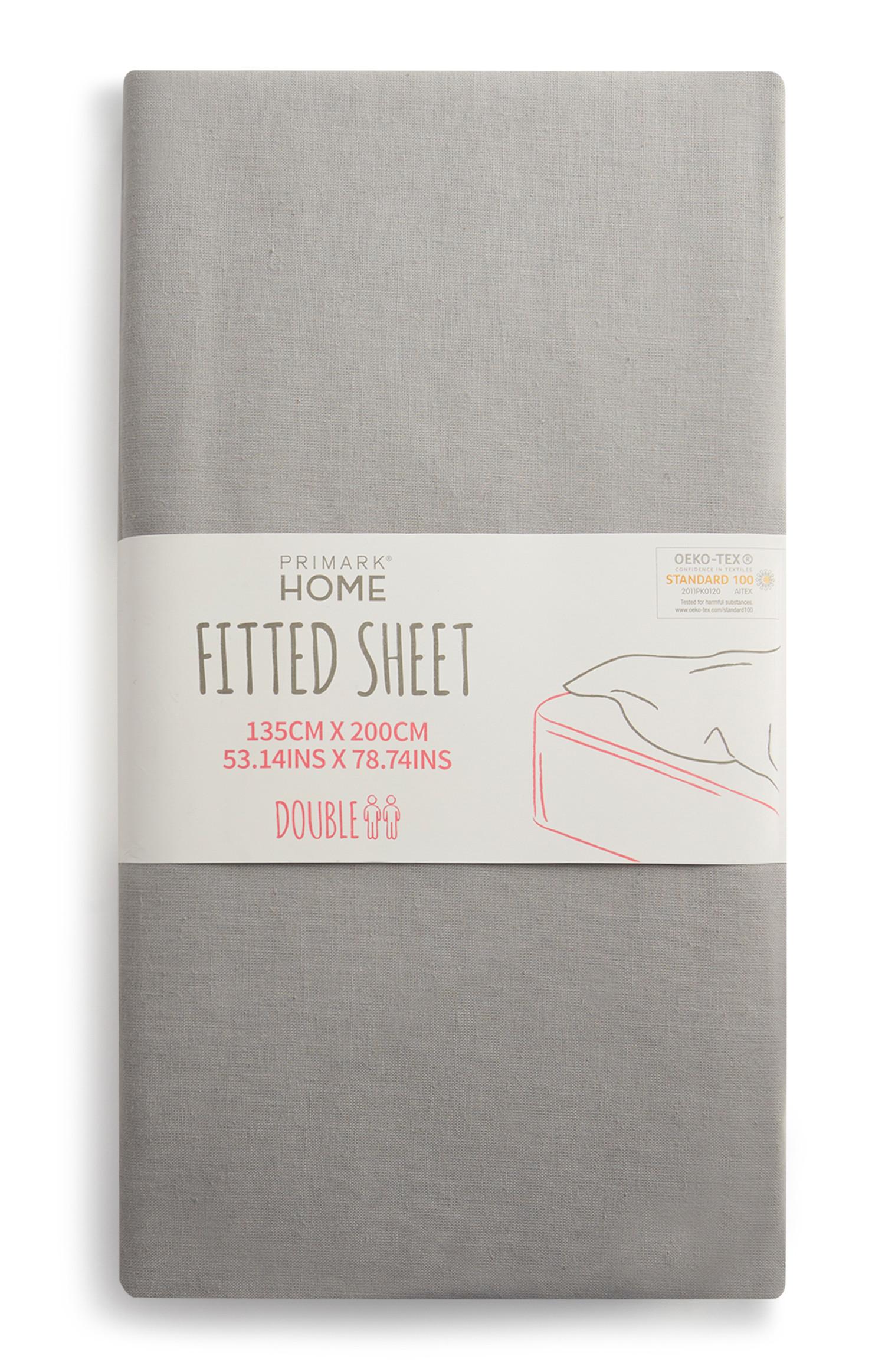 Primark Home Luxury Double Fitted Sheet FitnessRetro