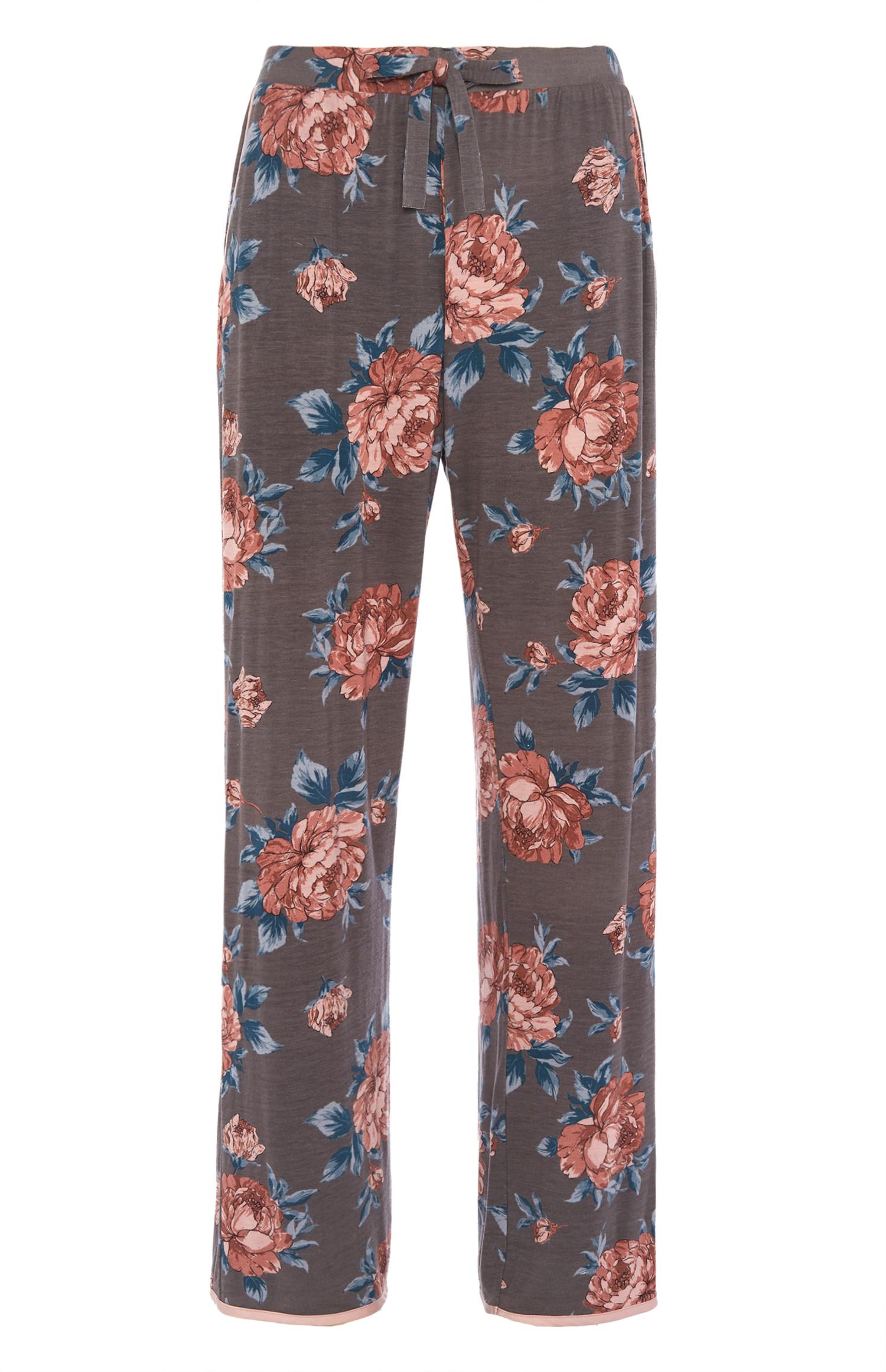 Gebloemde pyjamabroek