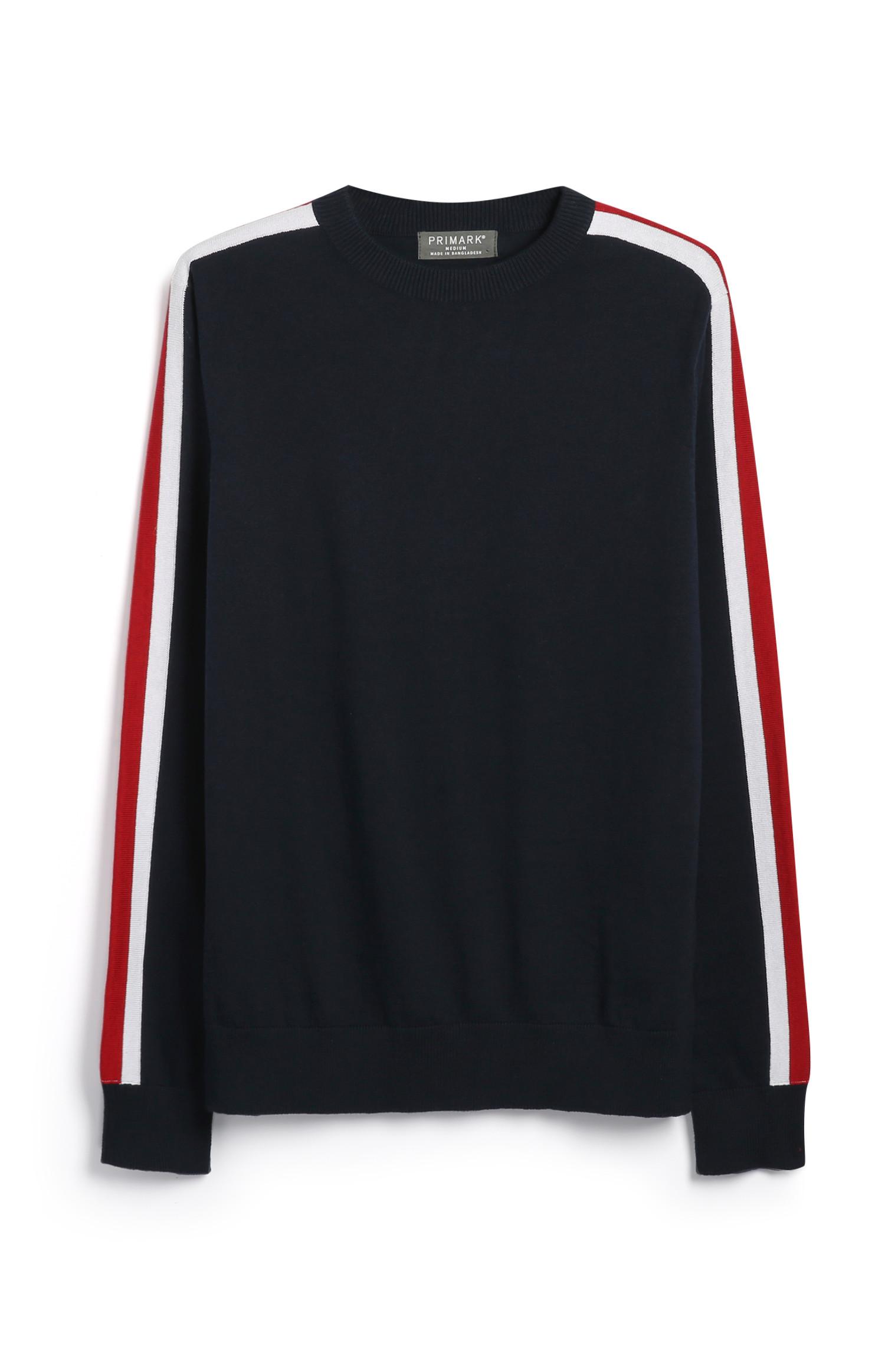 Pullover mit Seitenstreifen
