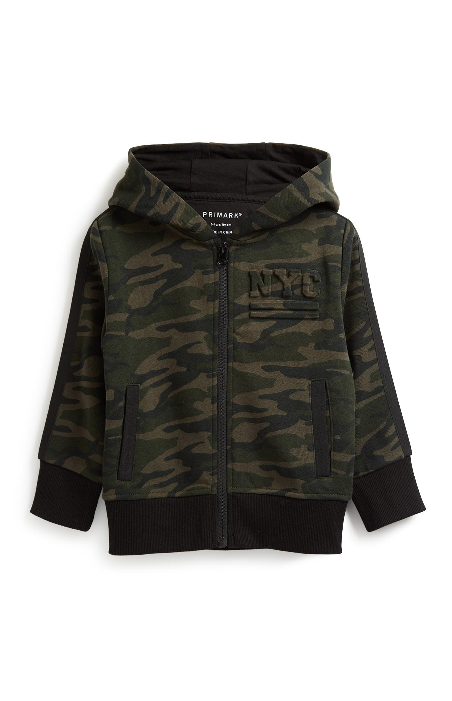 Kapuzenjacke mit Tarnmuster (Teeny Boys)