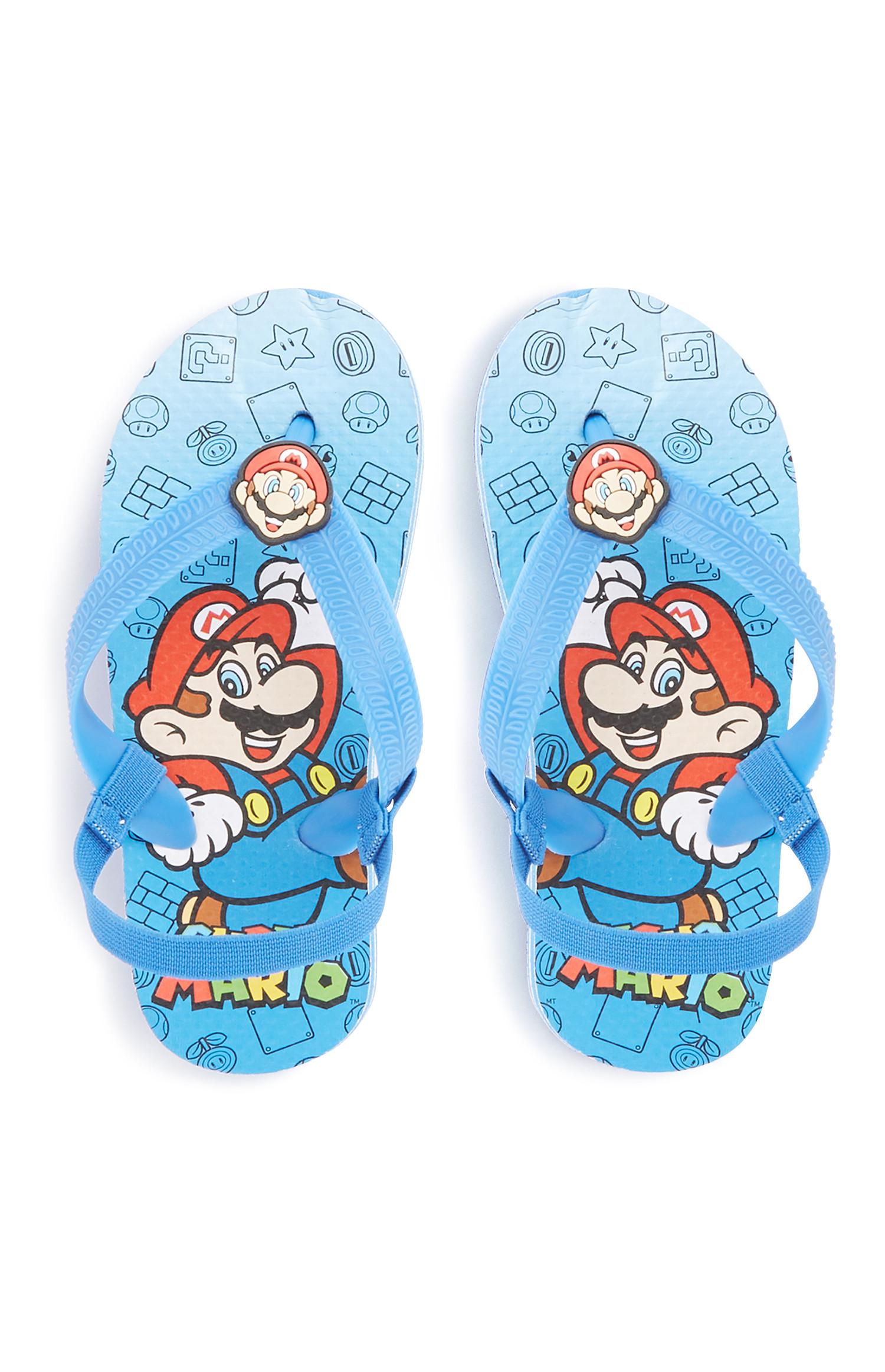 „Mario“ Flipflops (kleine Jungen)
