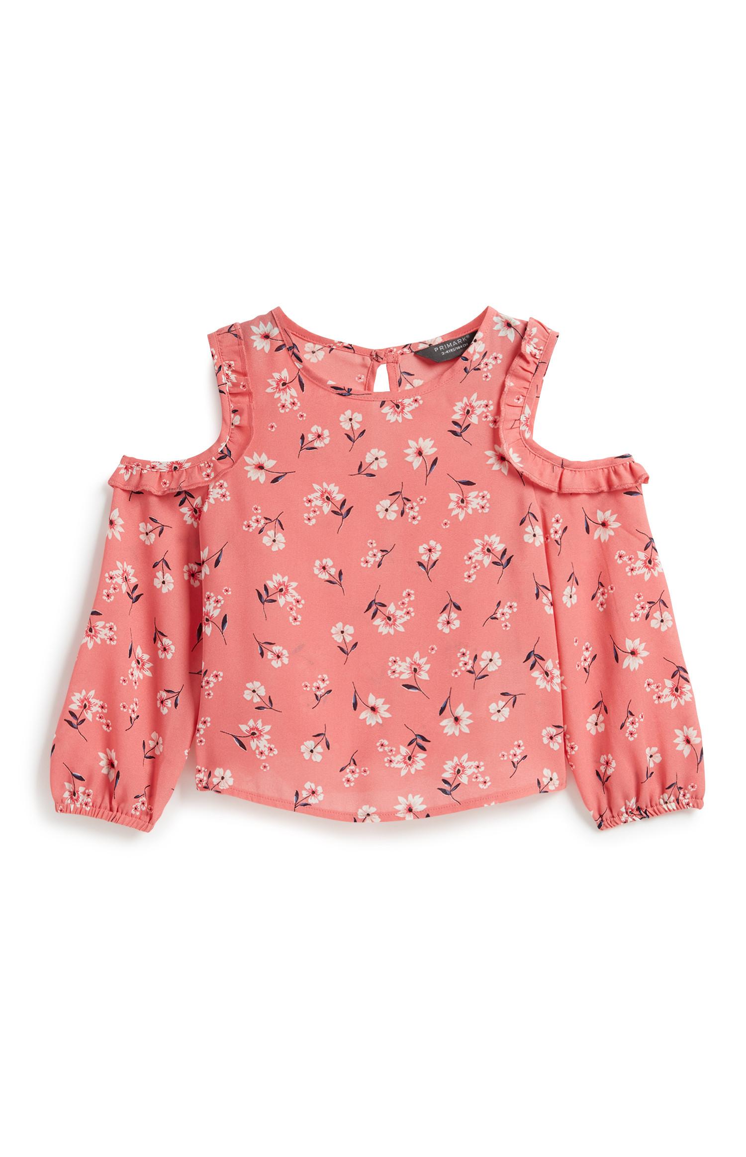 Bluse mit Blumenmuster (kleine Mädchen)