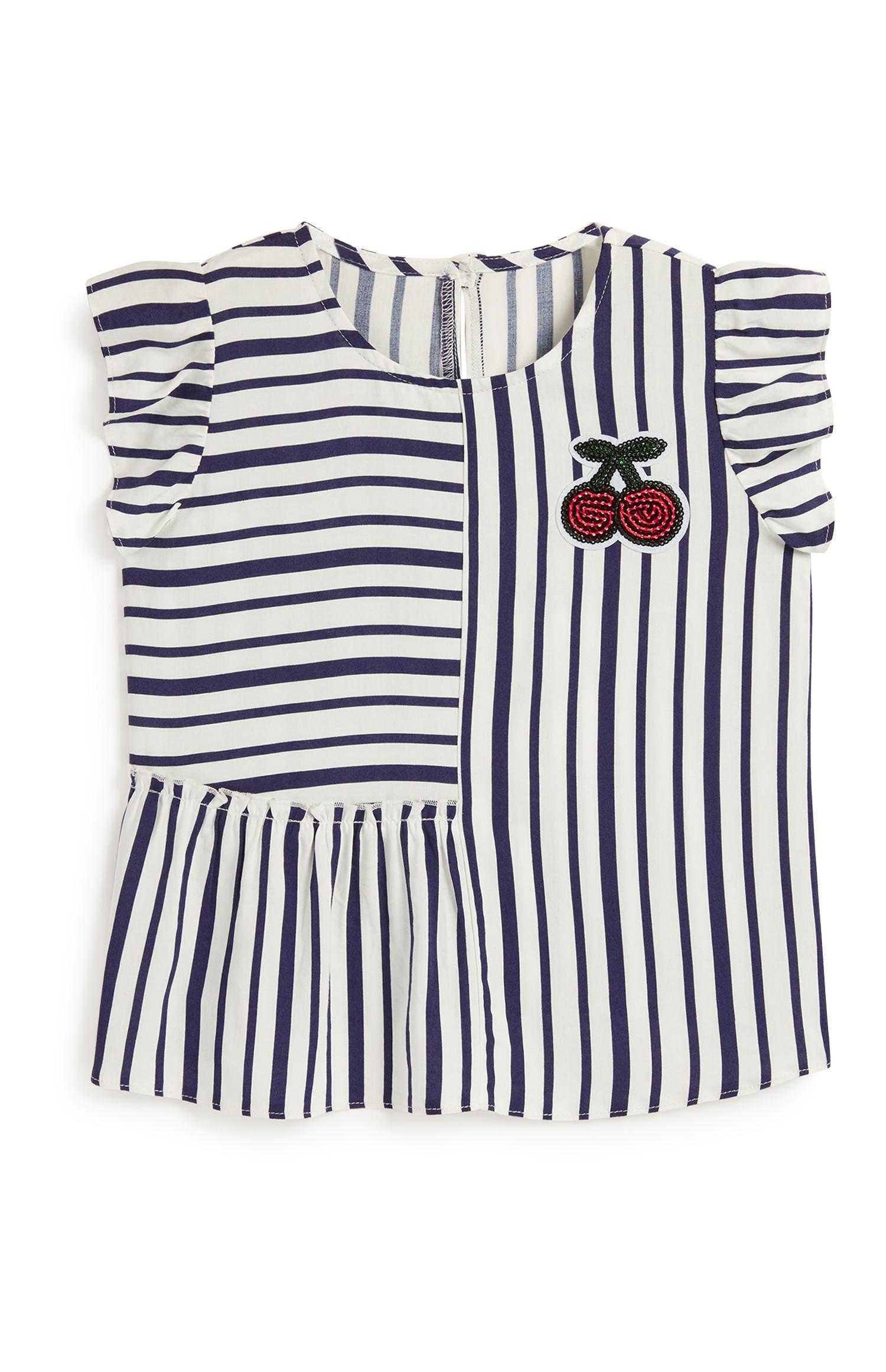 Gestreifte Bluse (kleine Mädchen)