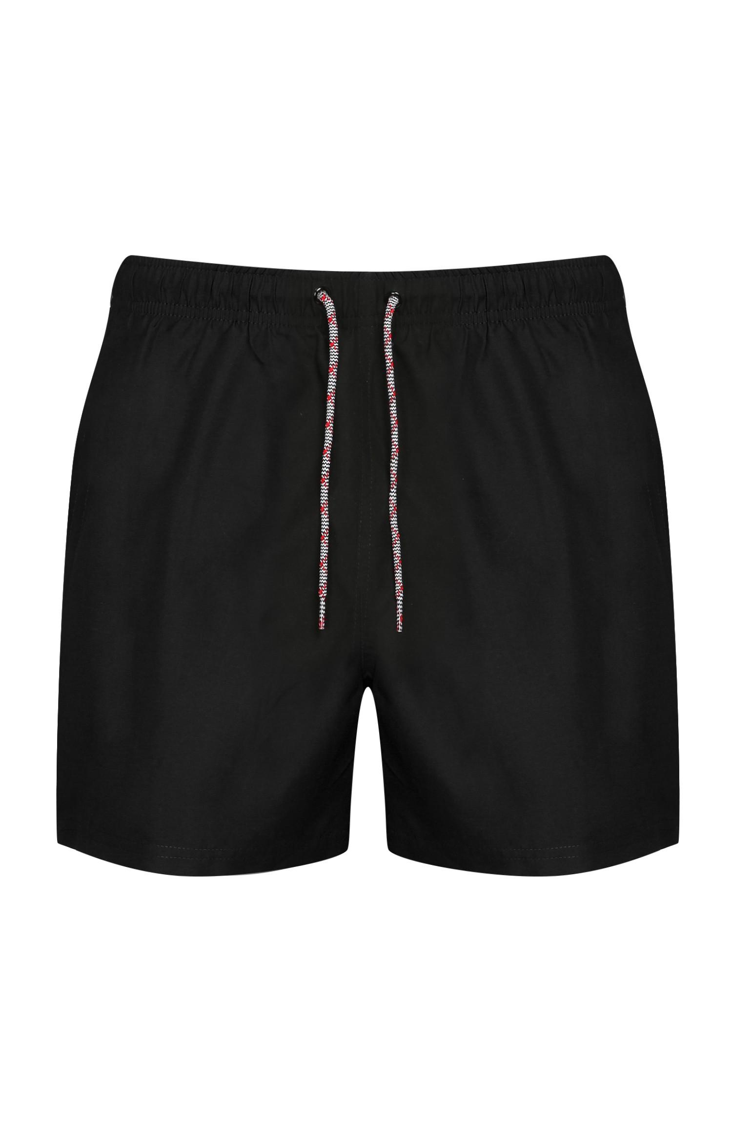Rote Badeshorts