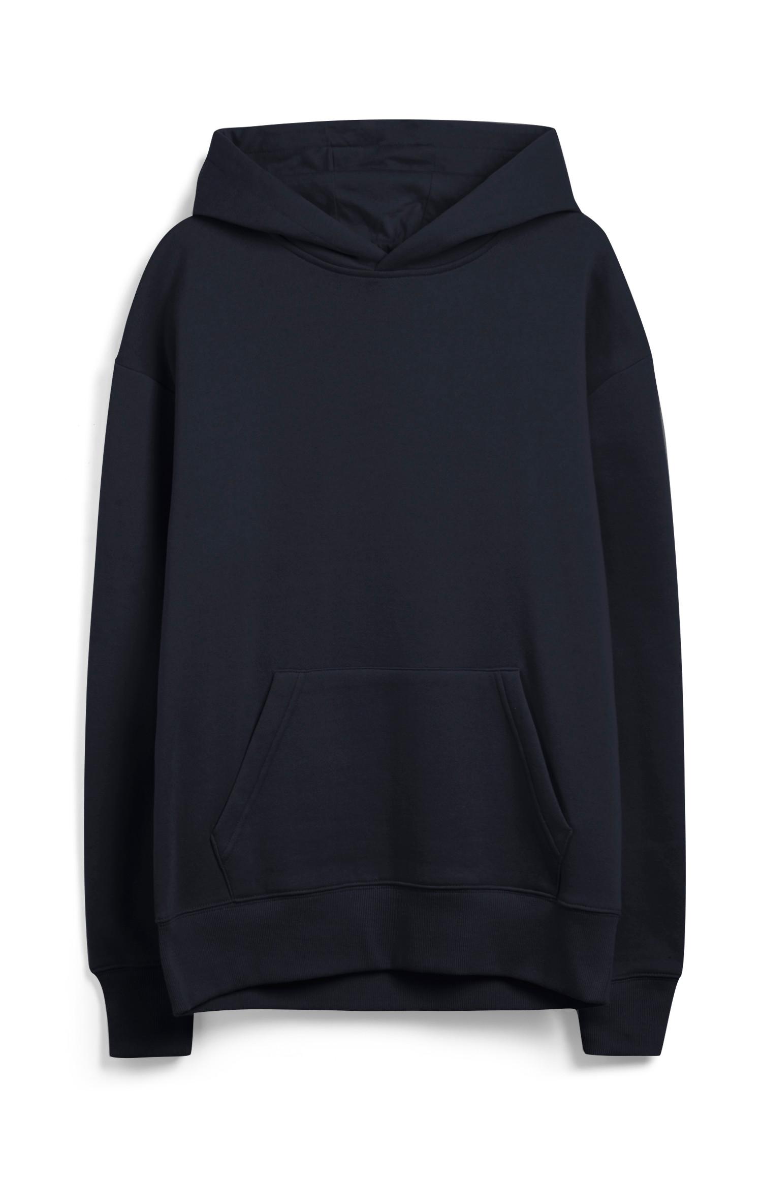 Marineblauer Kapuzenpullover