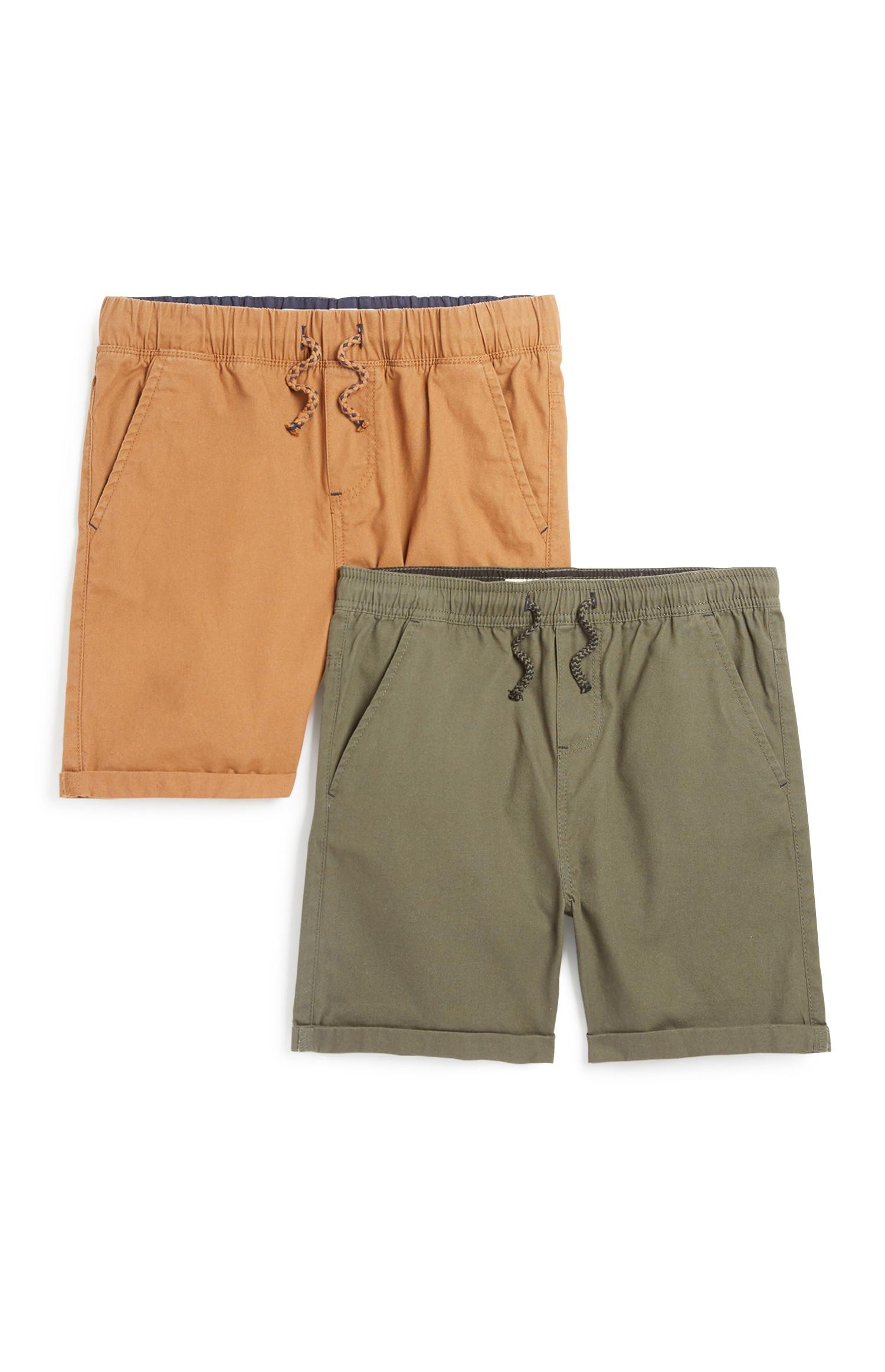 Leinenshorts (Teeny Boys), 2er-Pack