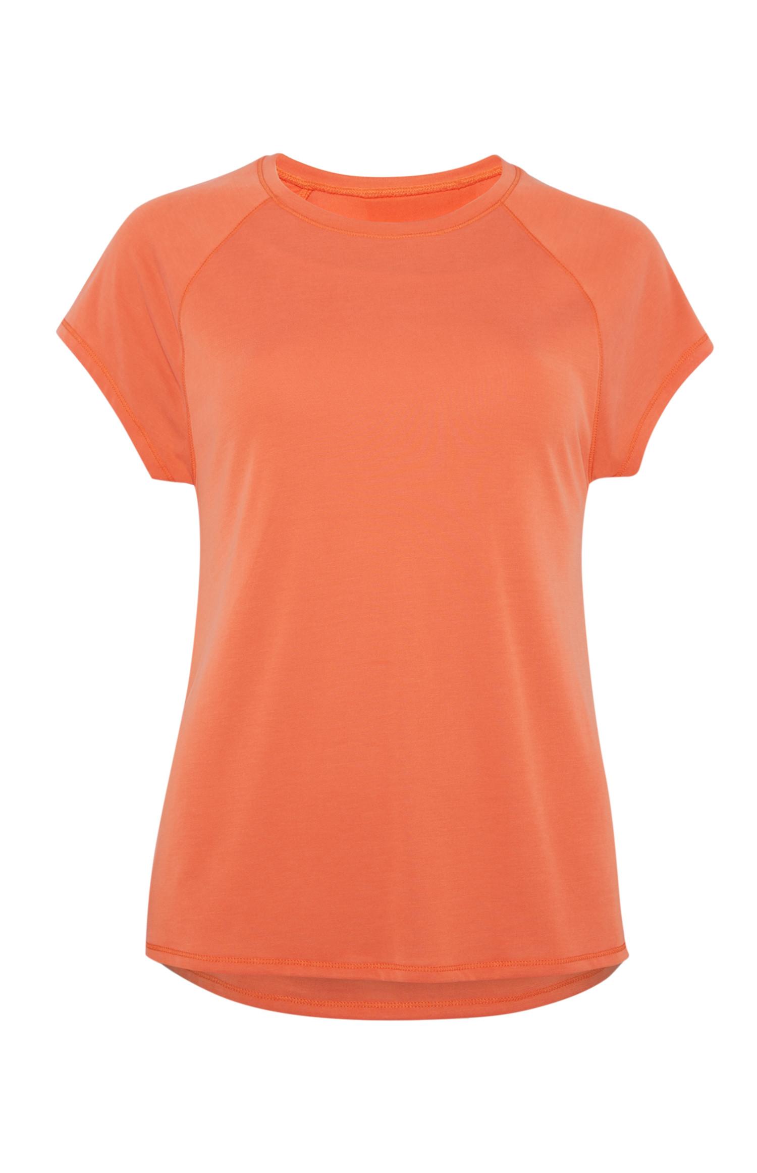 Orangefarbenes T-Shirt