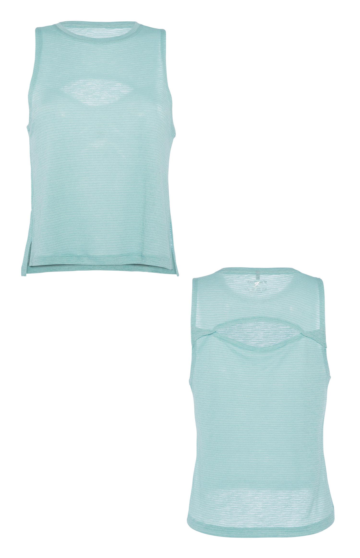 Himmelblaues Tanktop