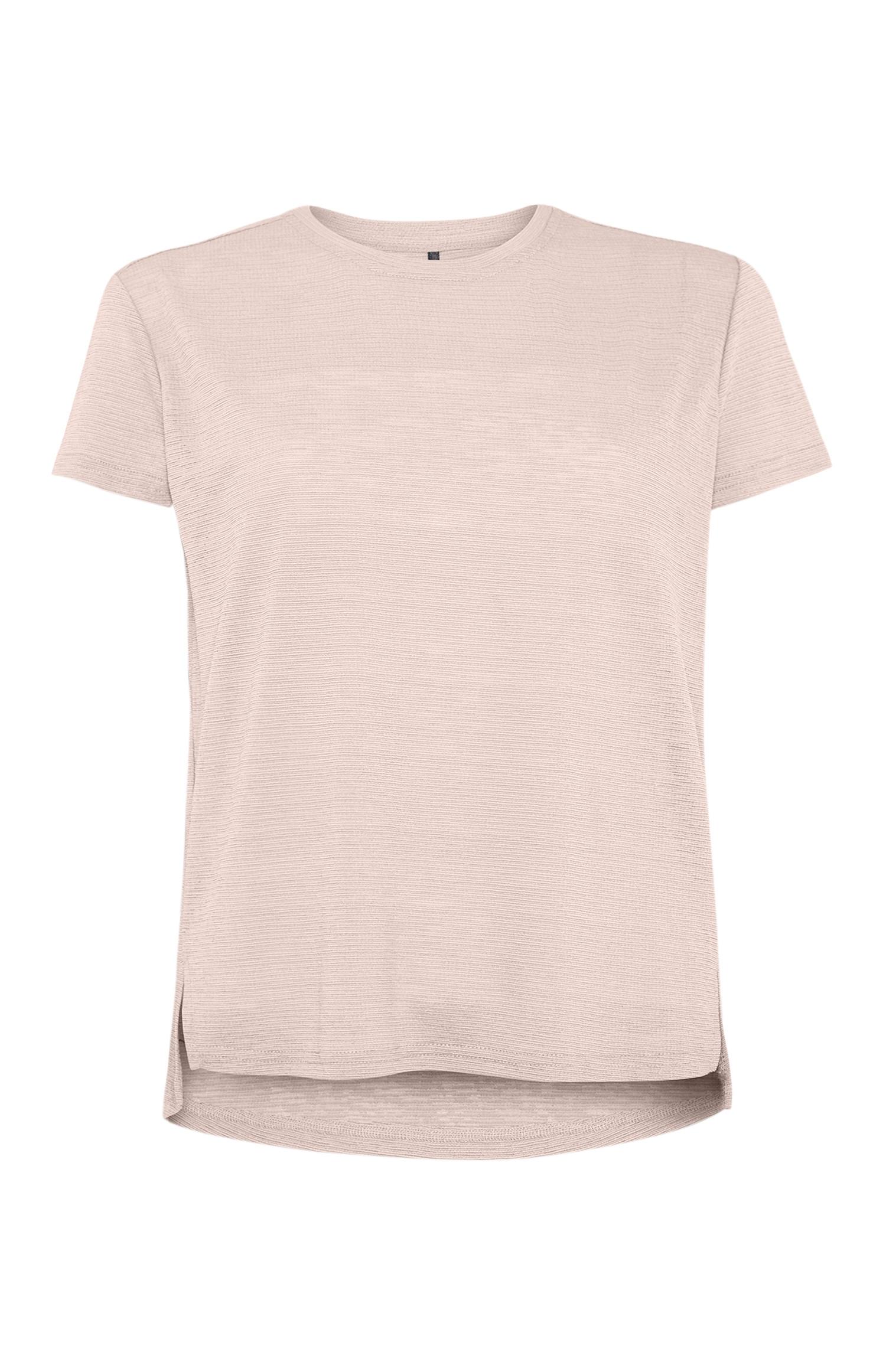 Roséfarbenes T-Shirt