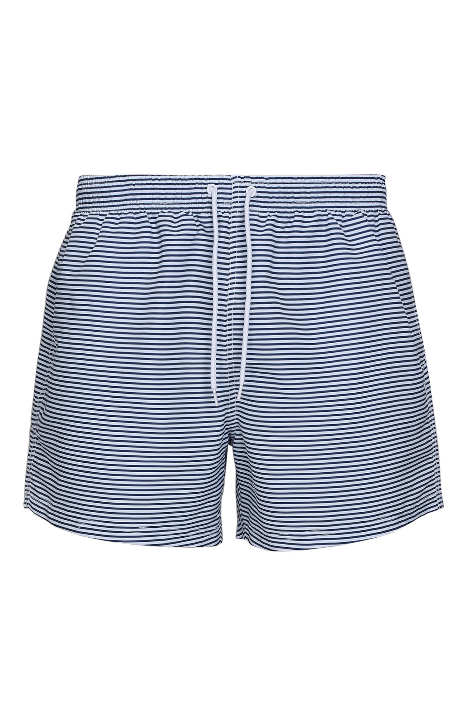 Gestreifte Badeshorts