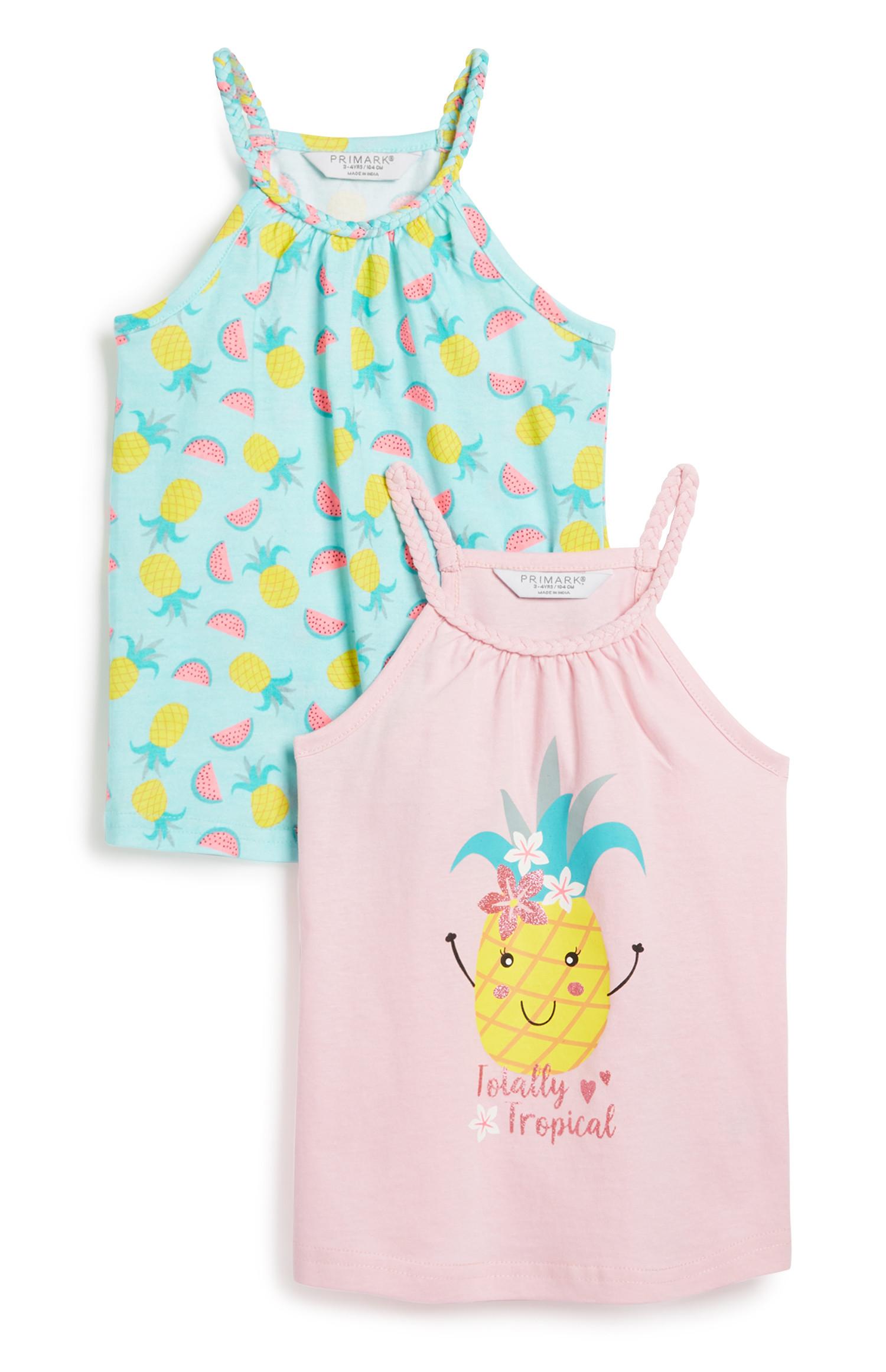 Tanktop (kleine Mädchen), 2er-Pack