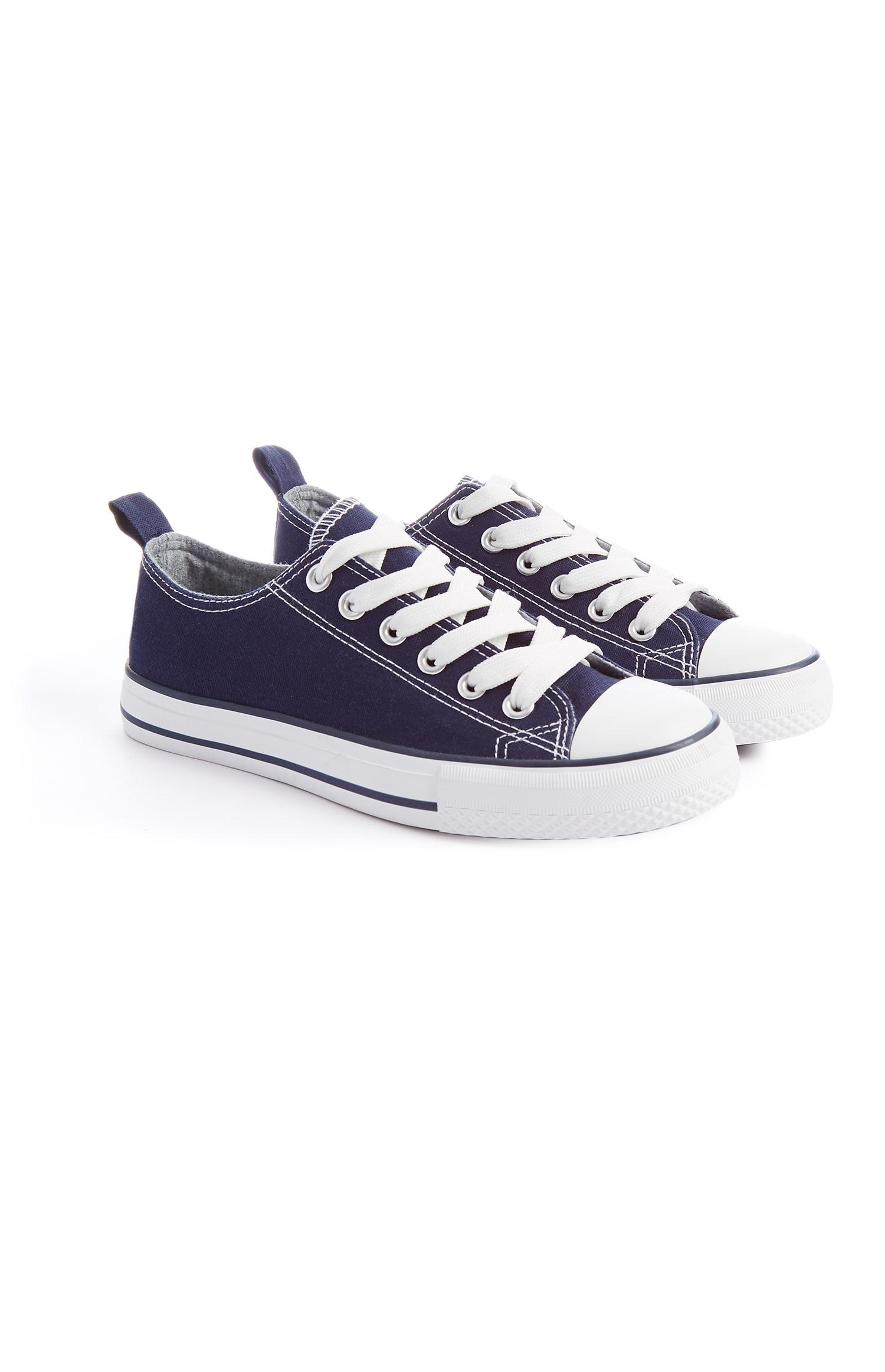 Scarpe basse blu navy da ragazzo
