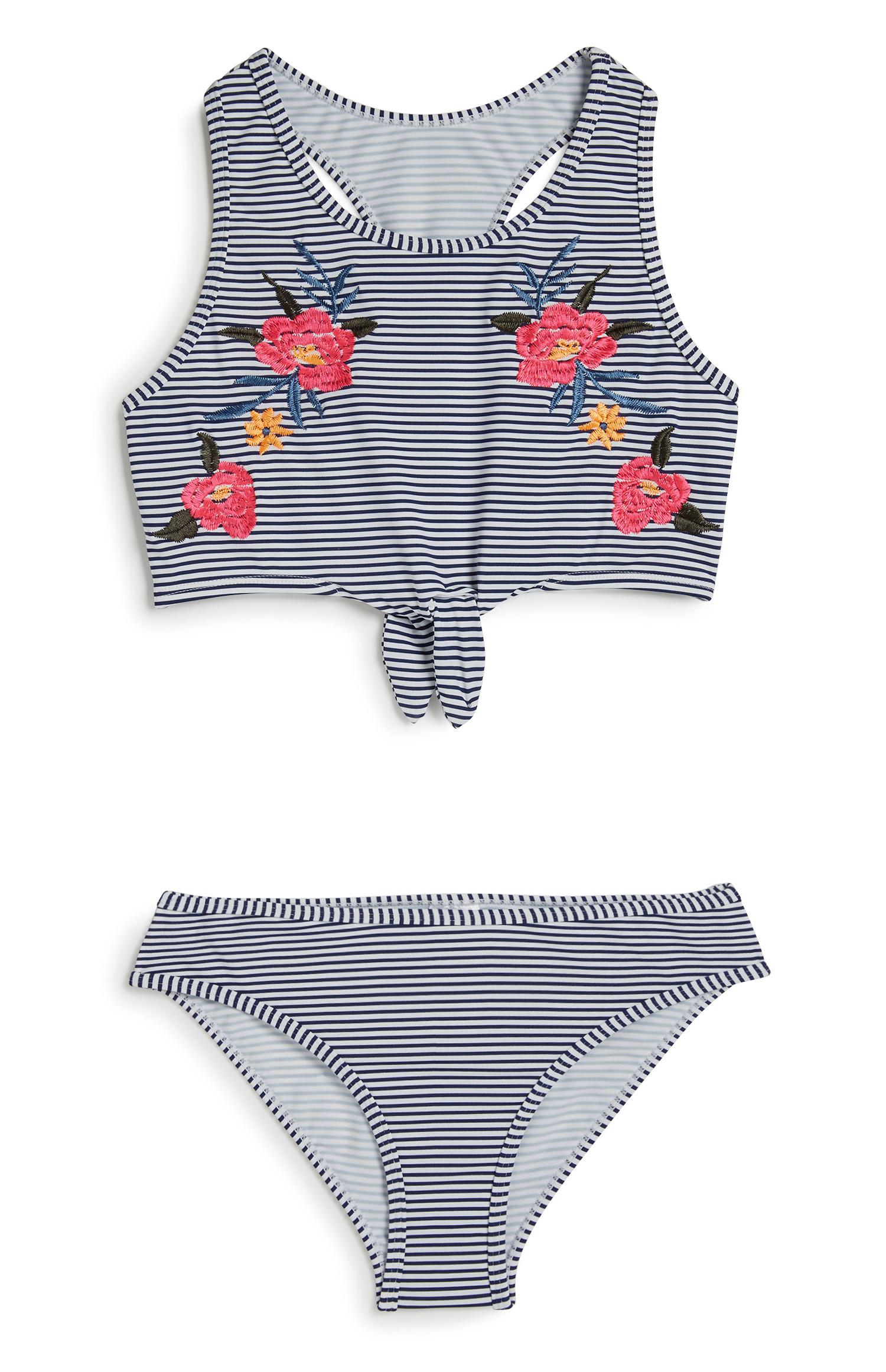 Gestreifter Bikini (Teeny Girls)