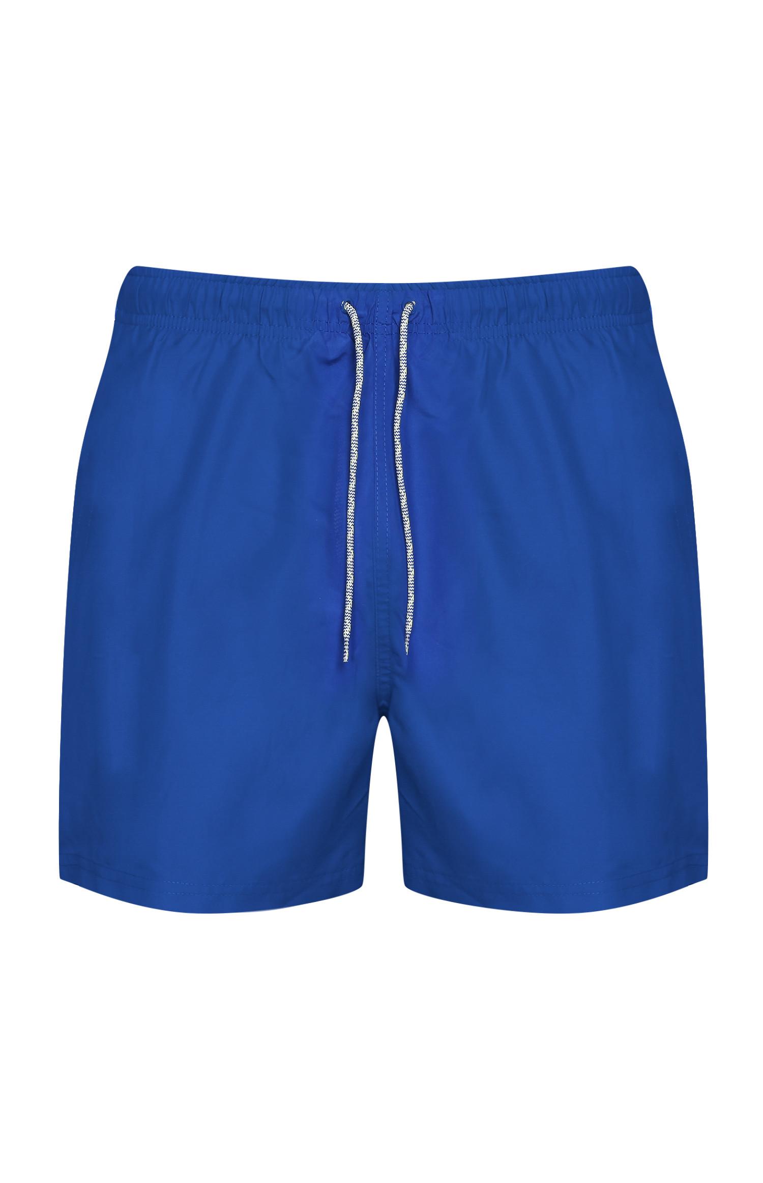 Blaue Badeshorts