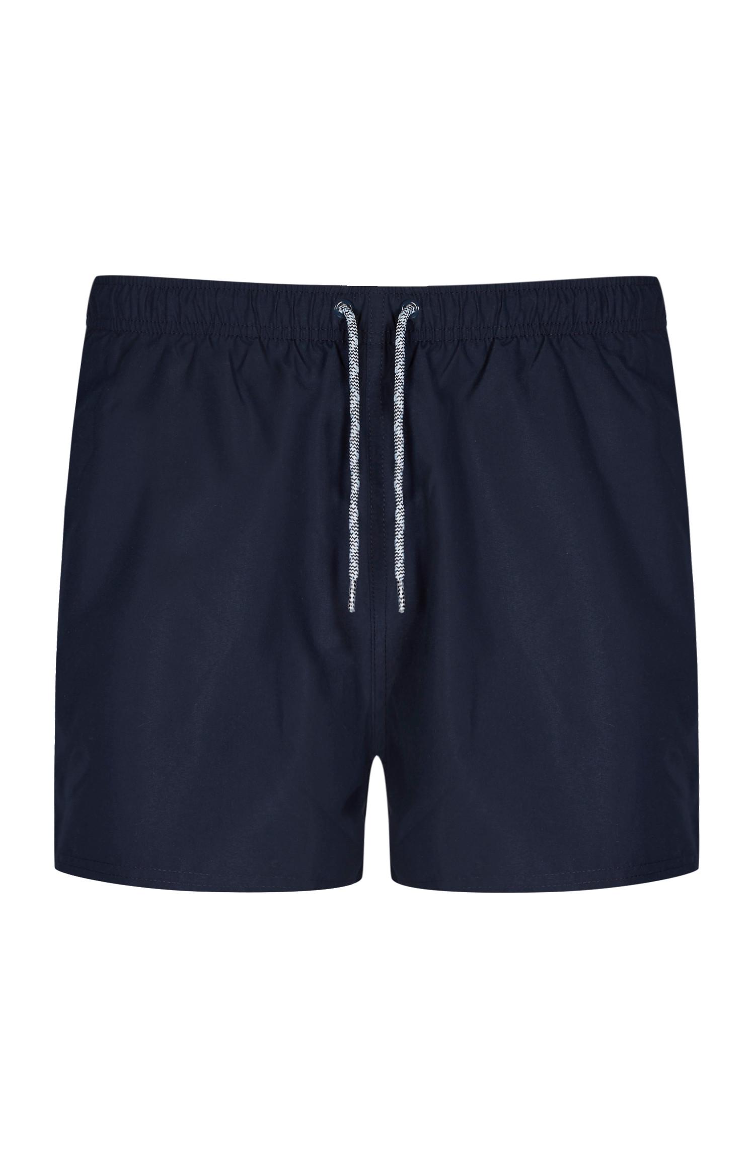 Marineblaue Badeshorts