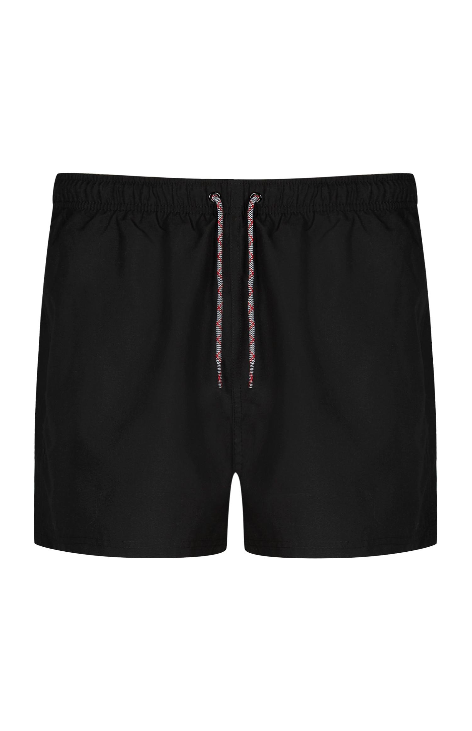 Schwarze Badeshorts