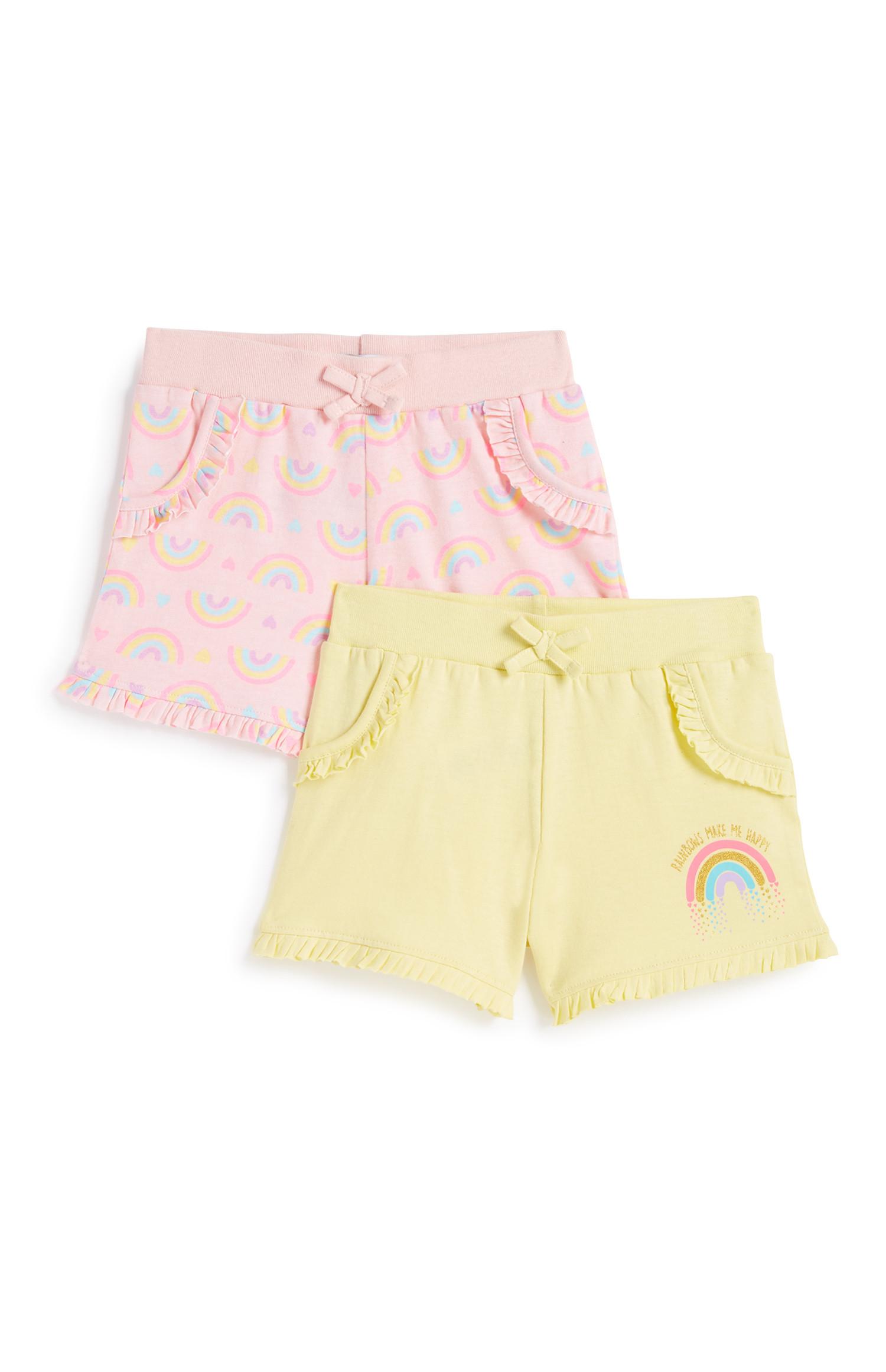 Shorts (kleine Mädchen), 2er-Pack