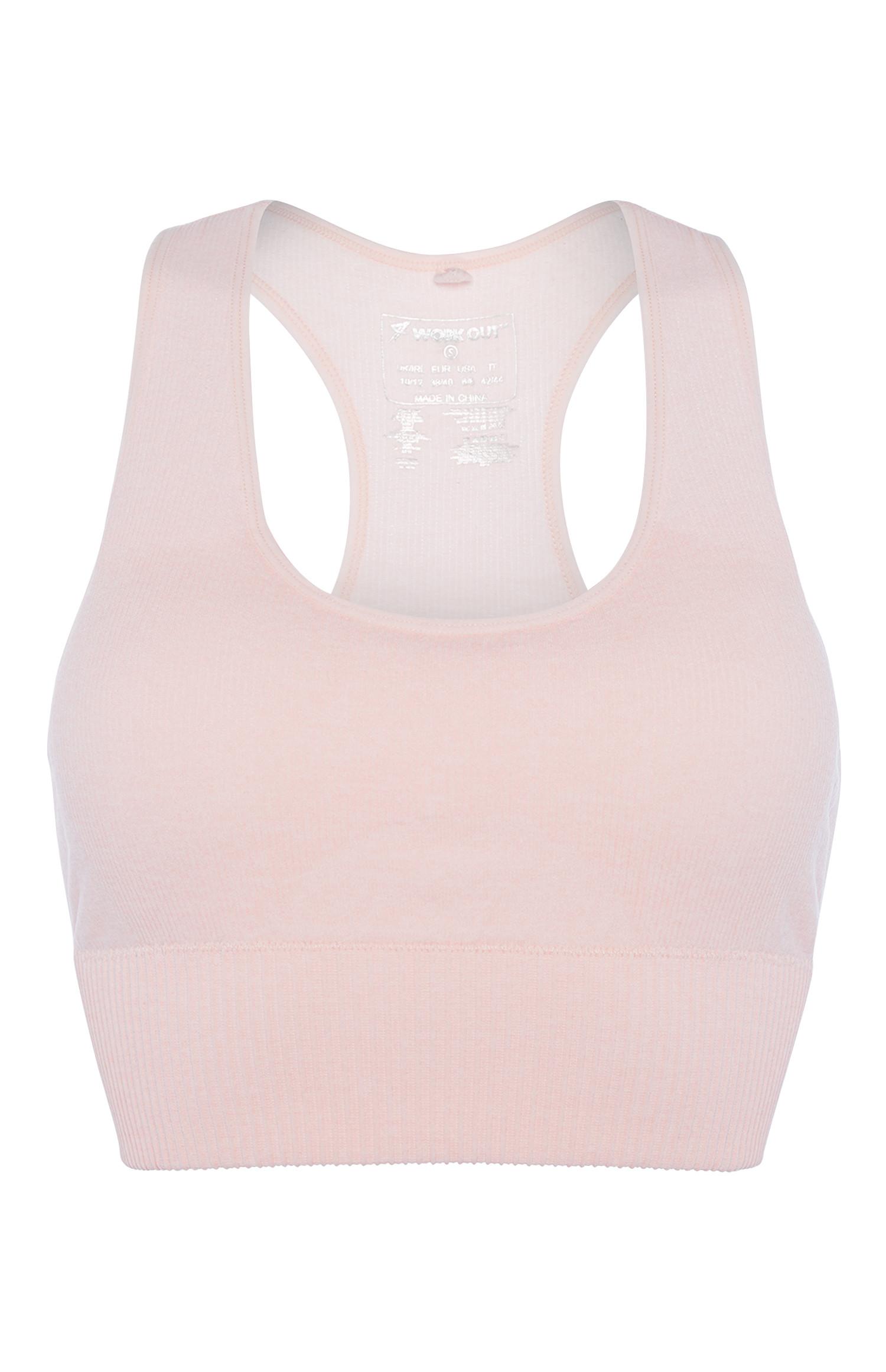 Sportbustier in Rosé