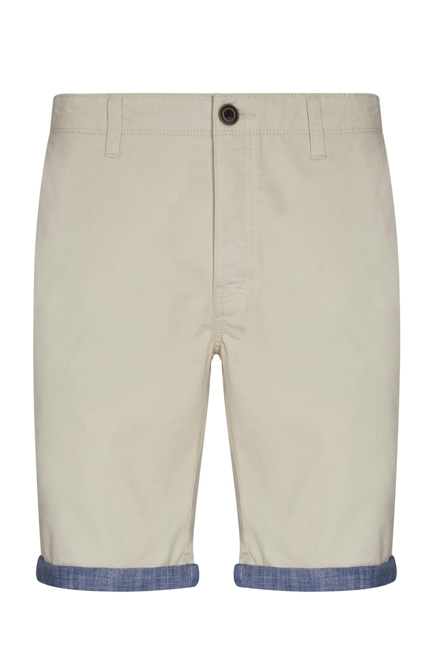 Ecrufarbene Shorts