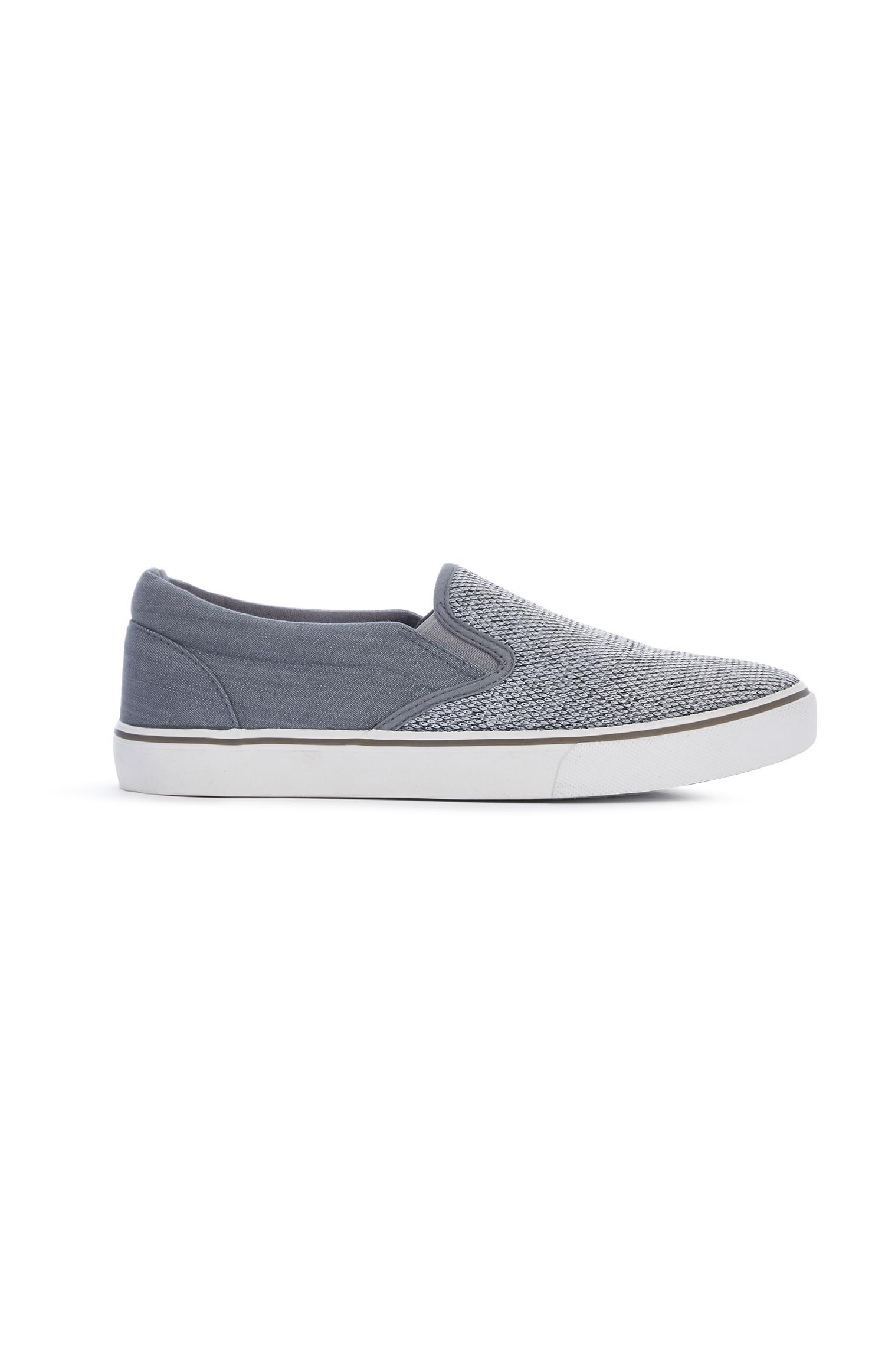 Graue Slipper