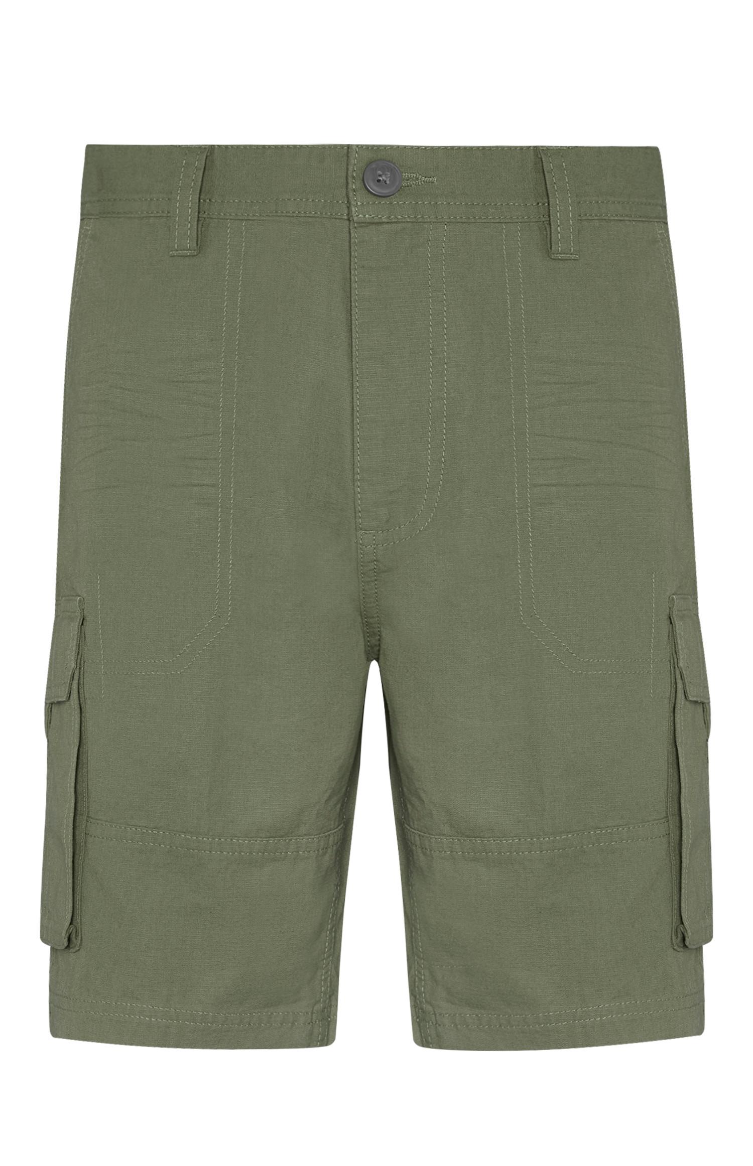 Khakifarbene Cargoshorts