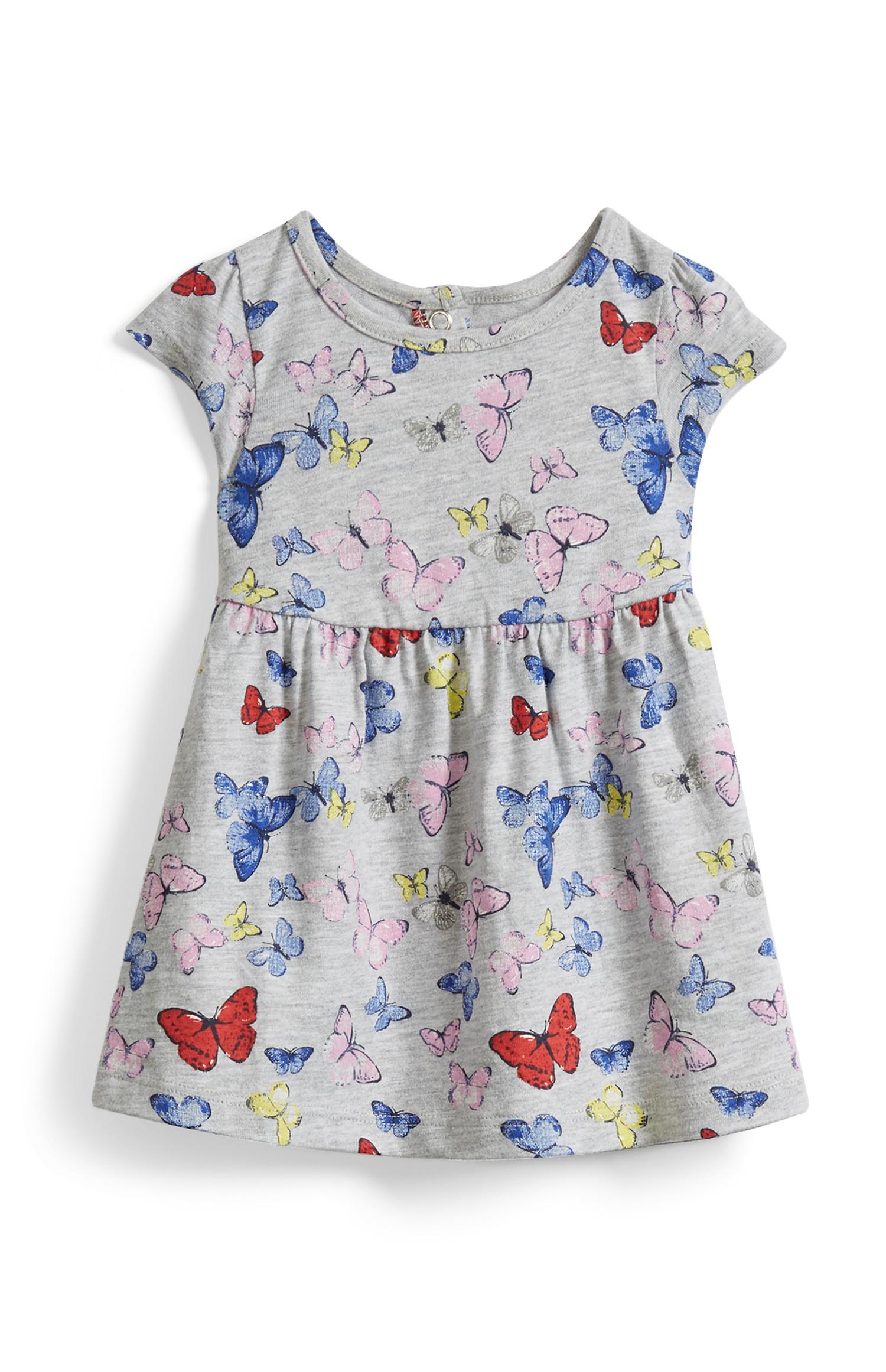 Abito con farfalle bimba