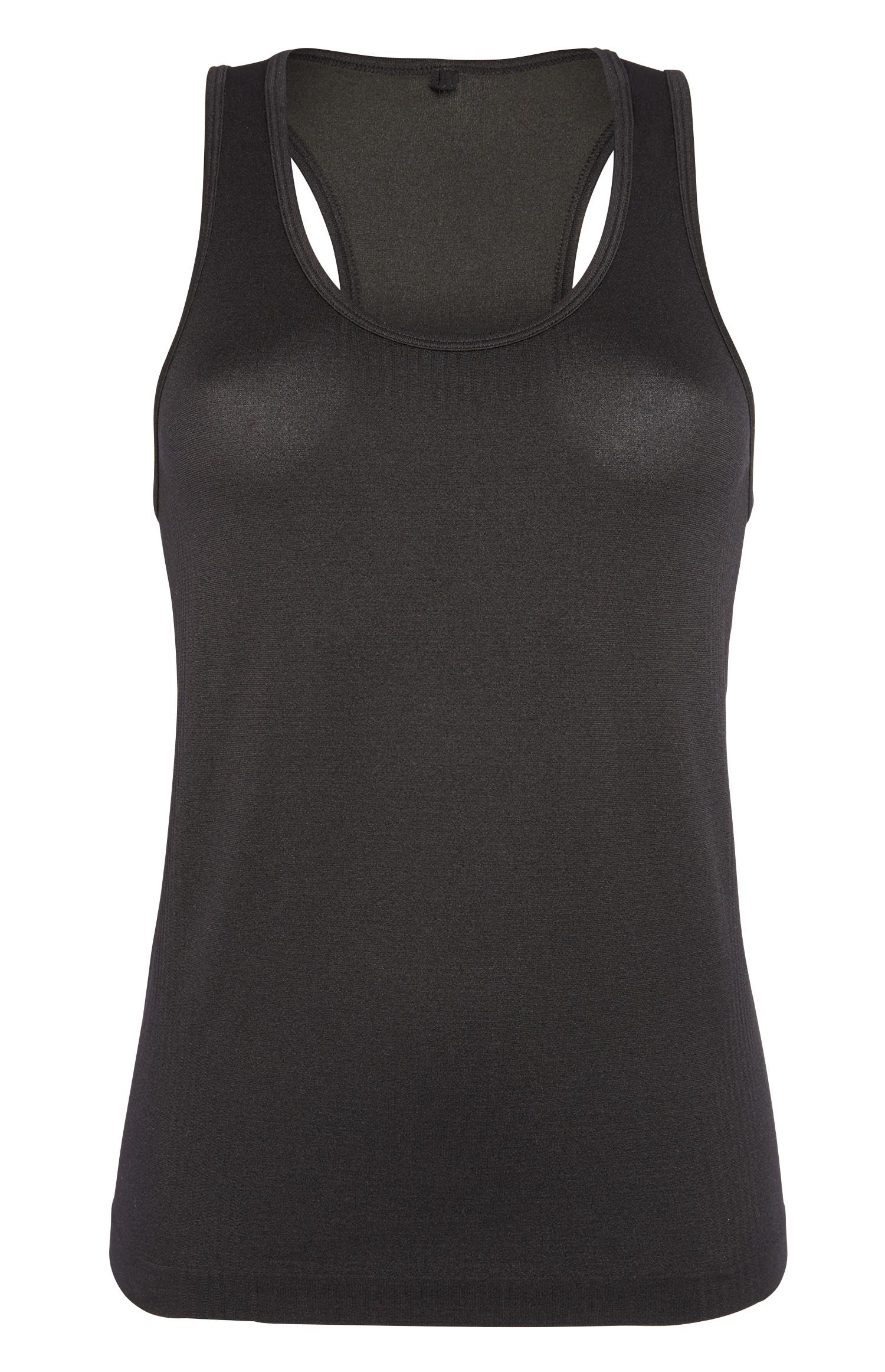 Schwarzes Tanktop