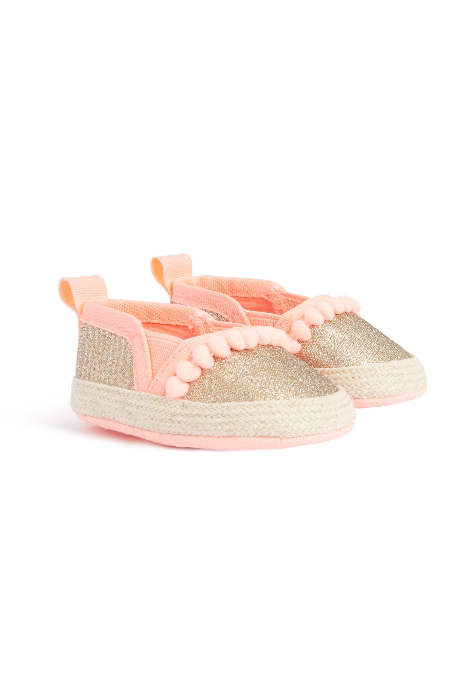 Espadrilles mit Pompons für Babys (M)
