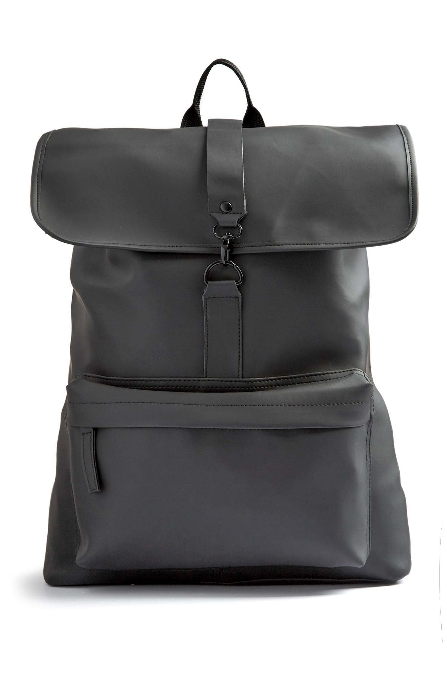 Schwarzer Rucksack