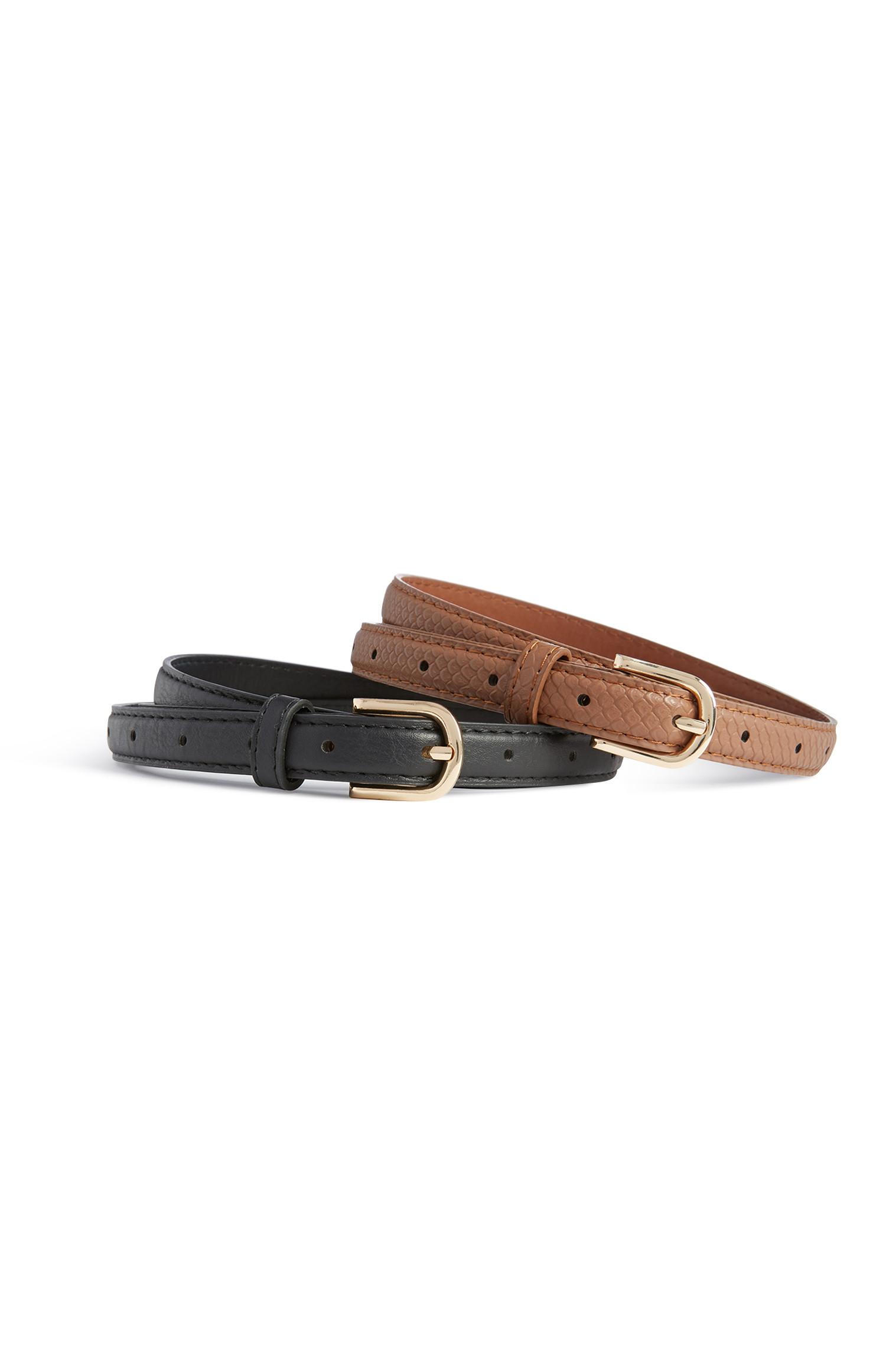 Dunne riem, set van 2