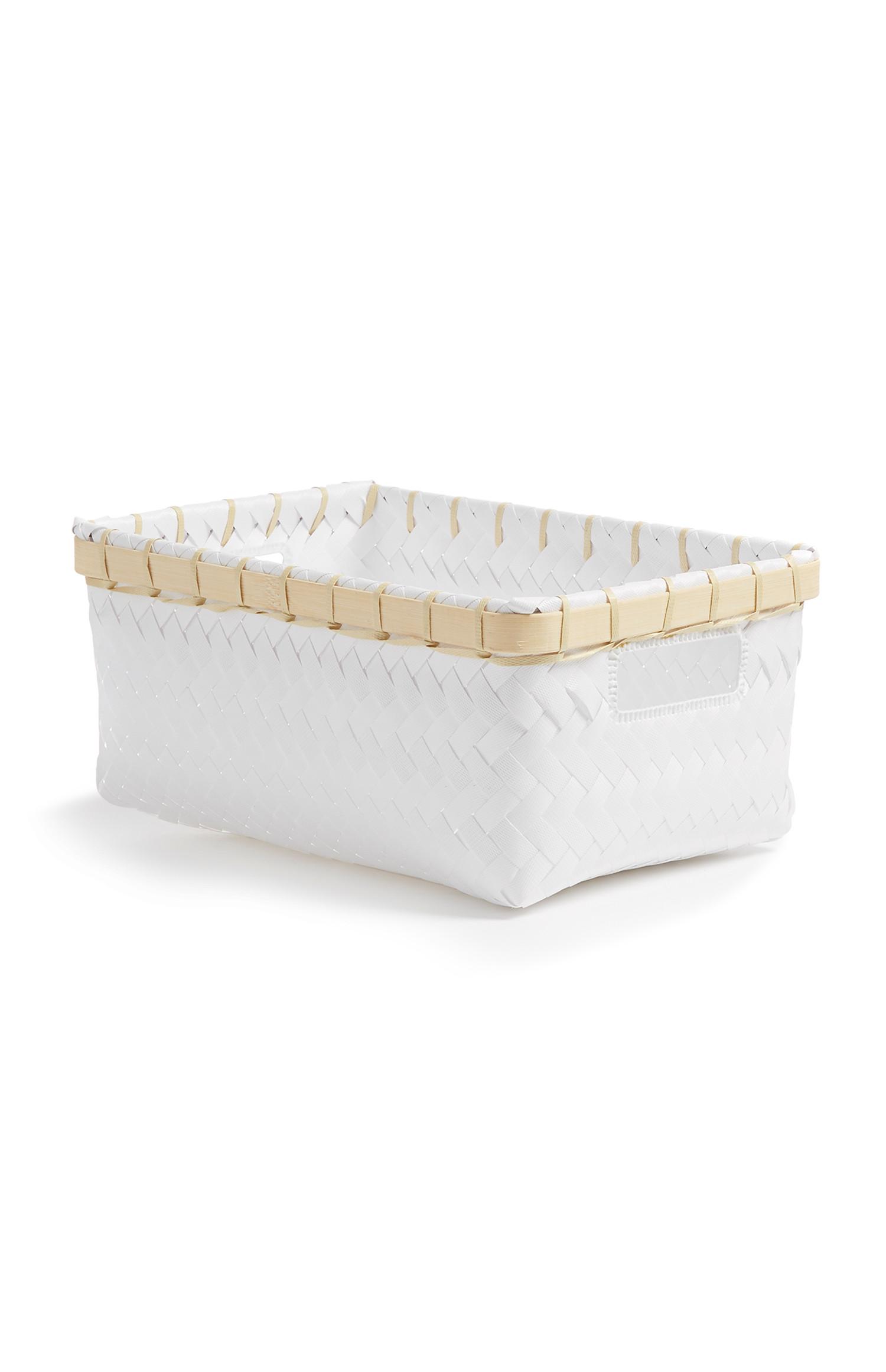 Cestino singolo bianco