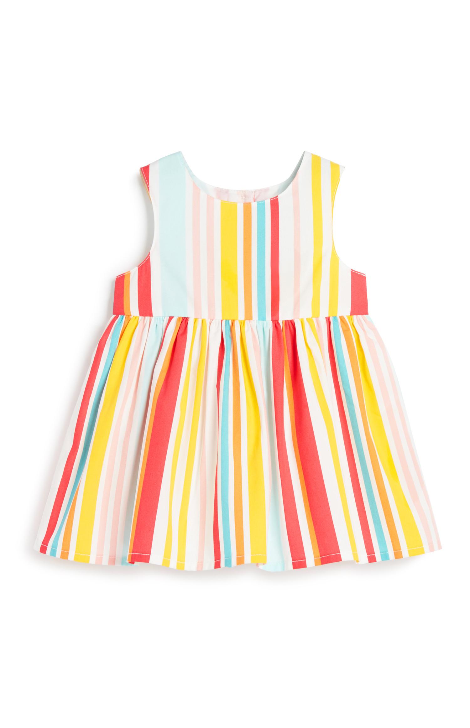 Gestreiftes Kleid für Babys (M)