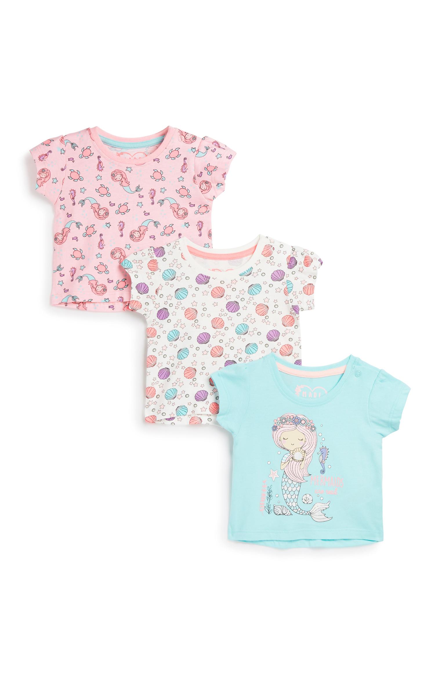 T-Shirt für Babys (M), 3er-Pack