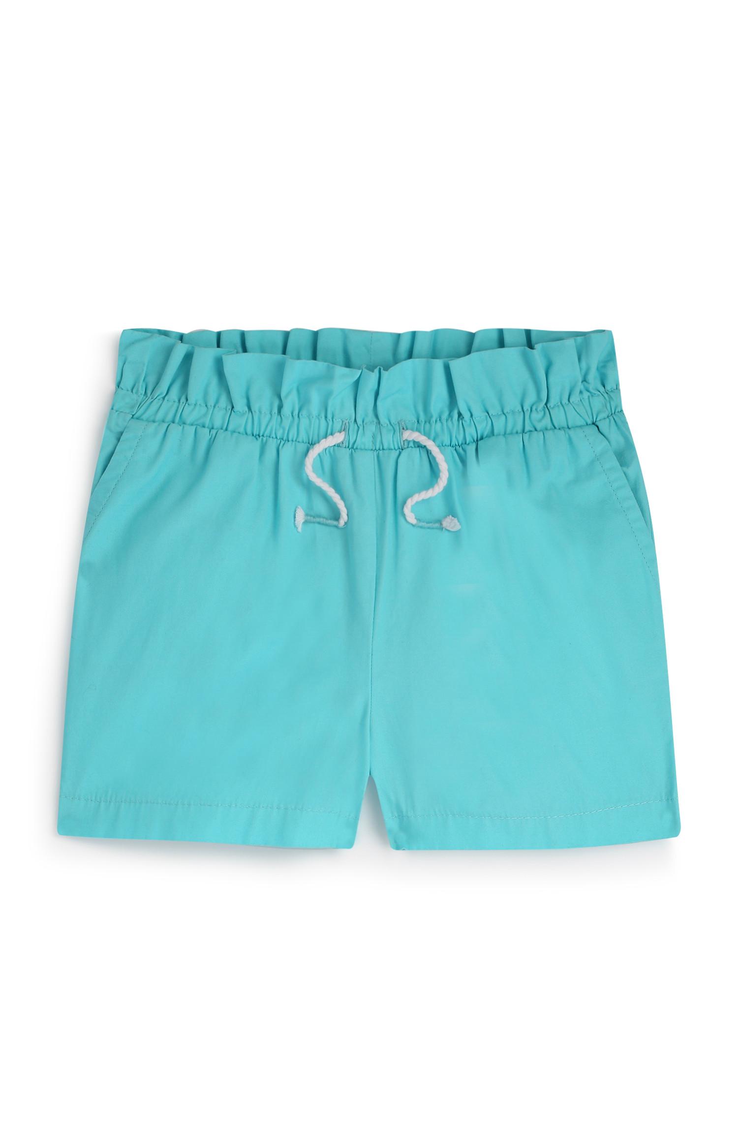 Shorts verde acqua da bambina
