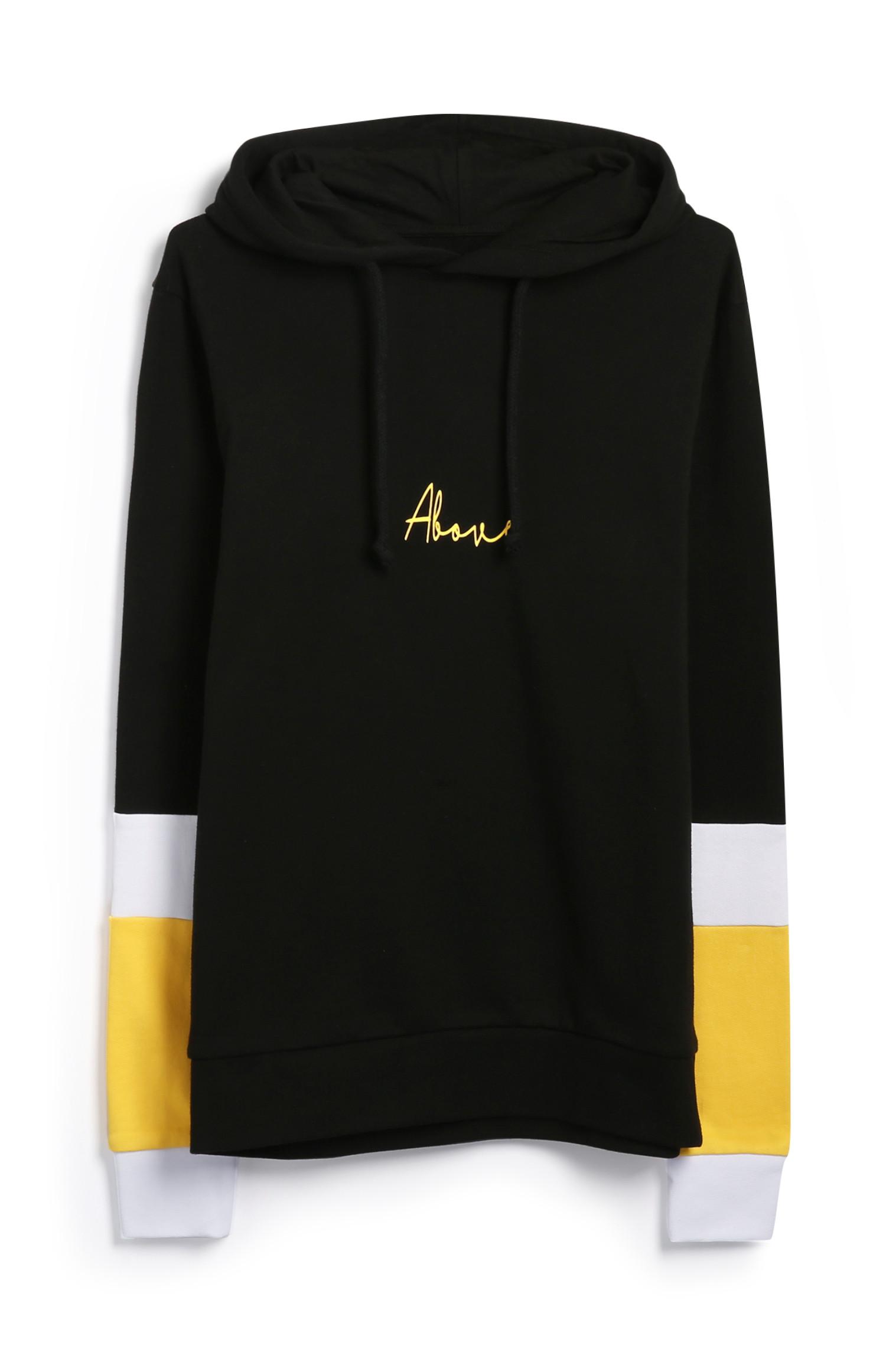 Kapuzenpullover im Blockfarben-Design