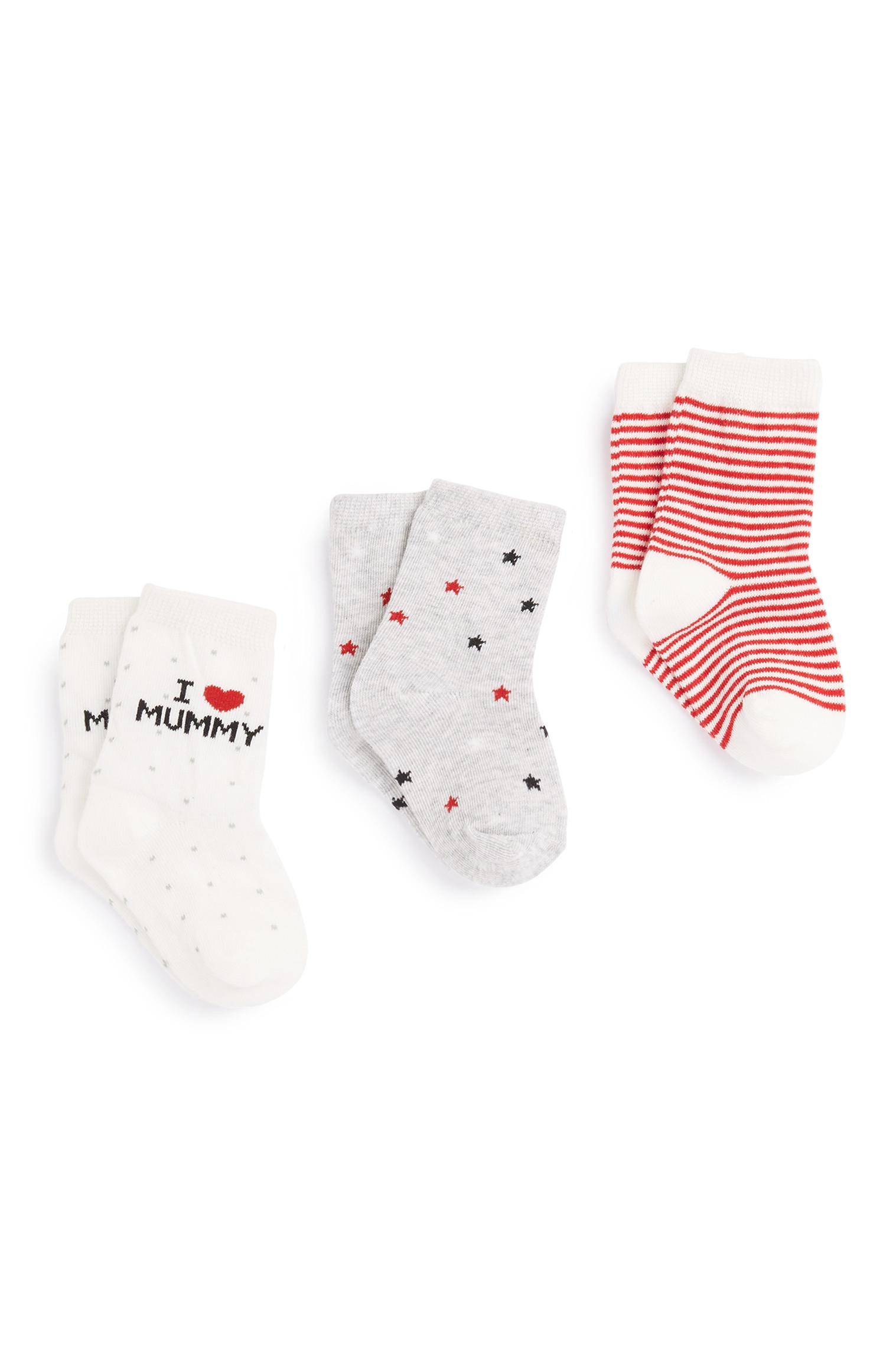 Socken, 3er-Pack