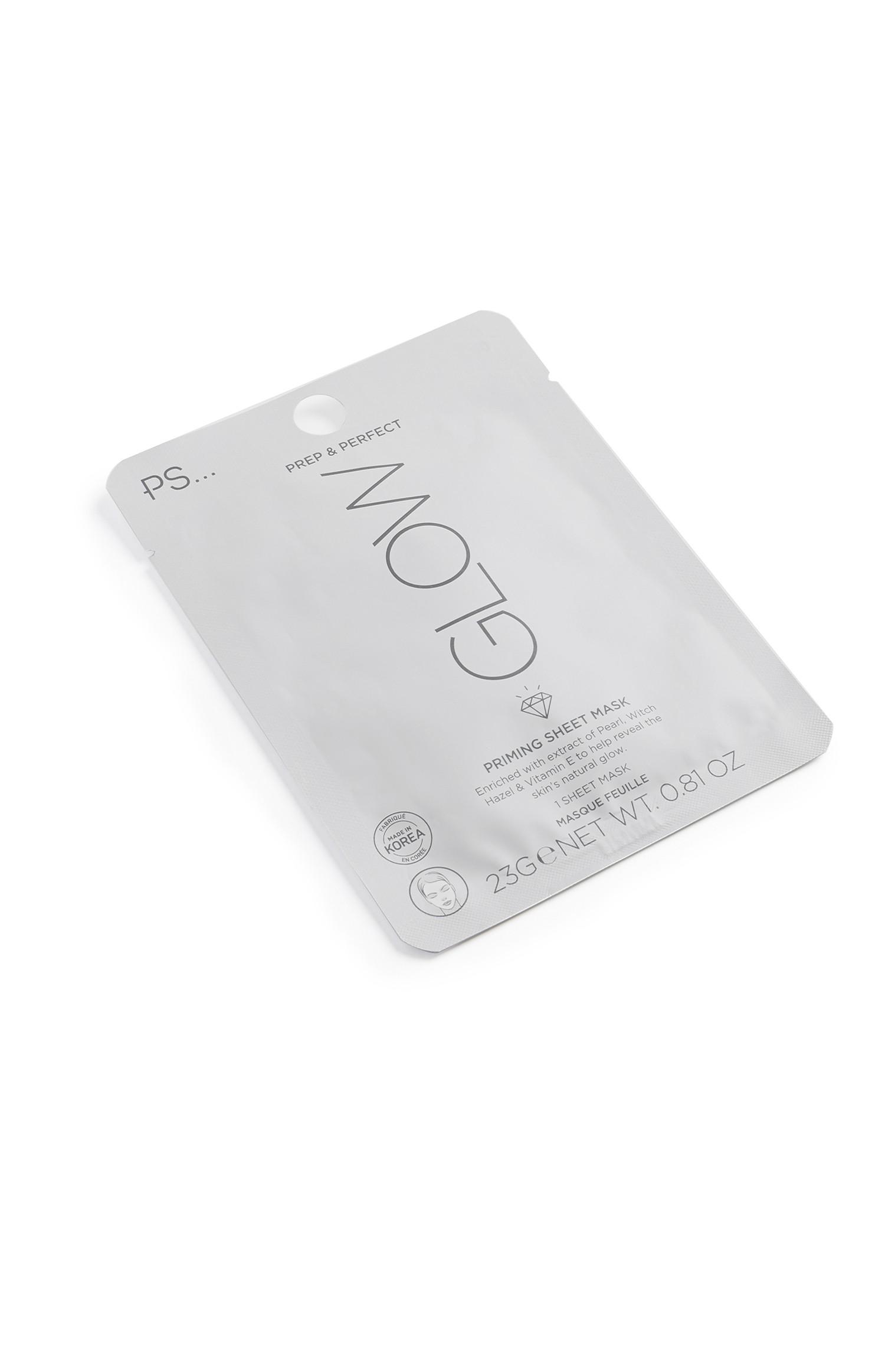 Maschera illuminante pronta all'uso