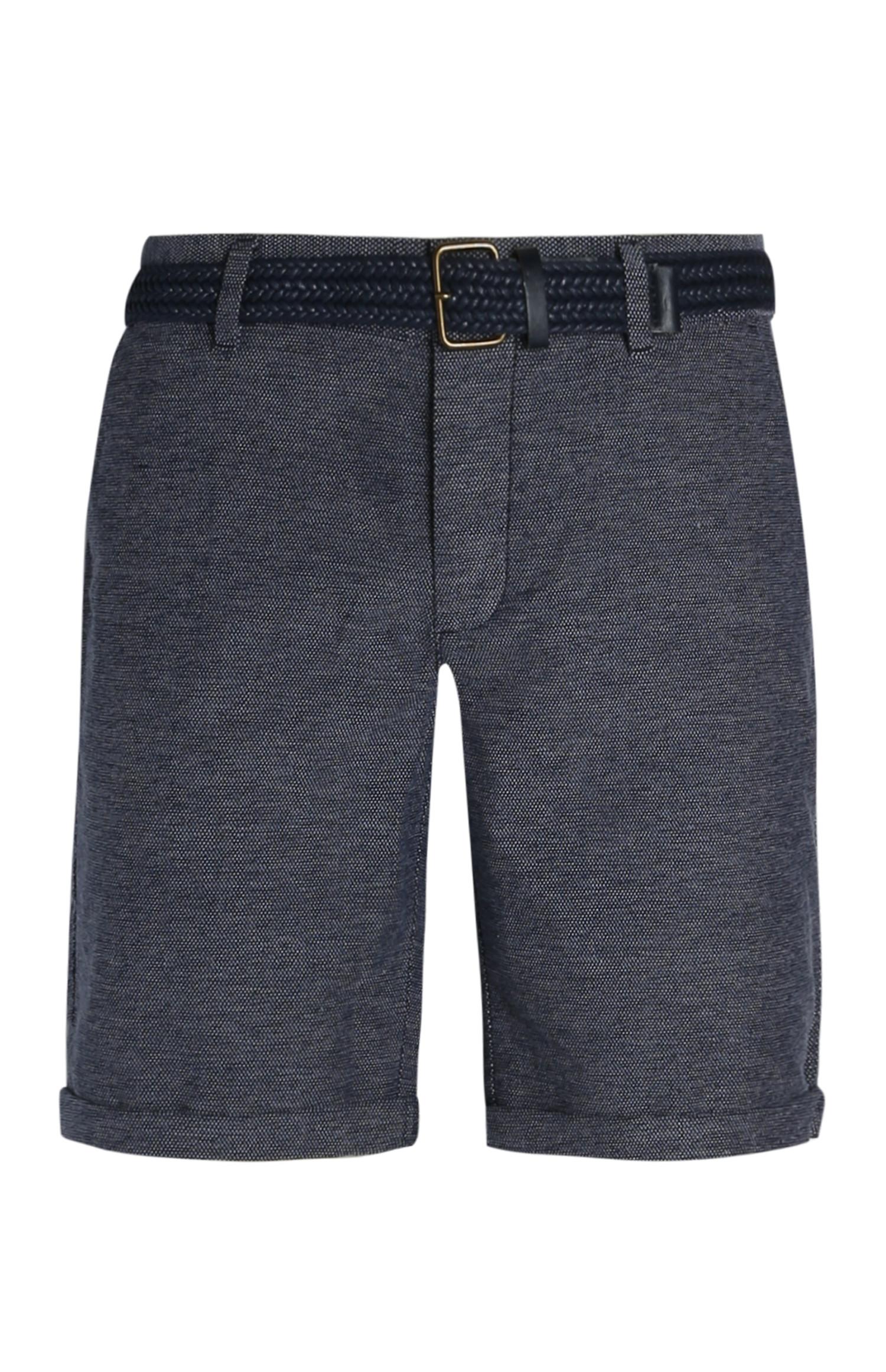 Shorts mit Gürtel
