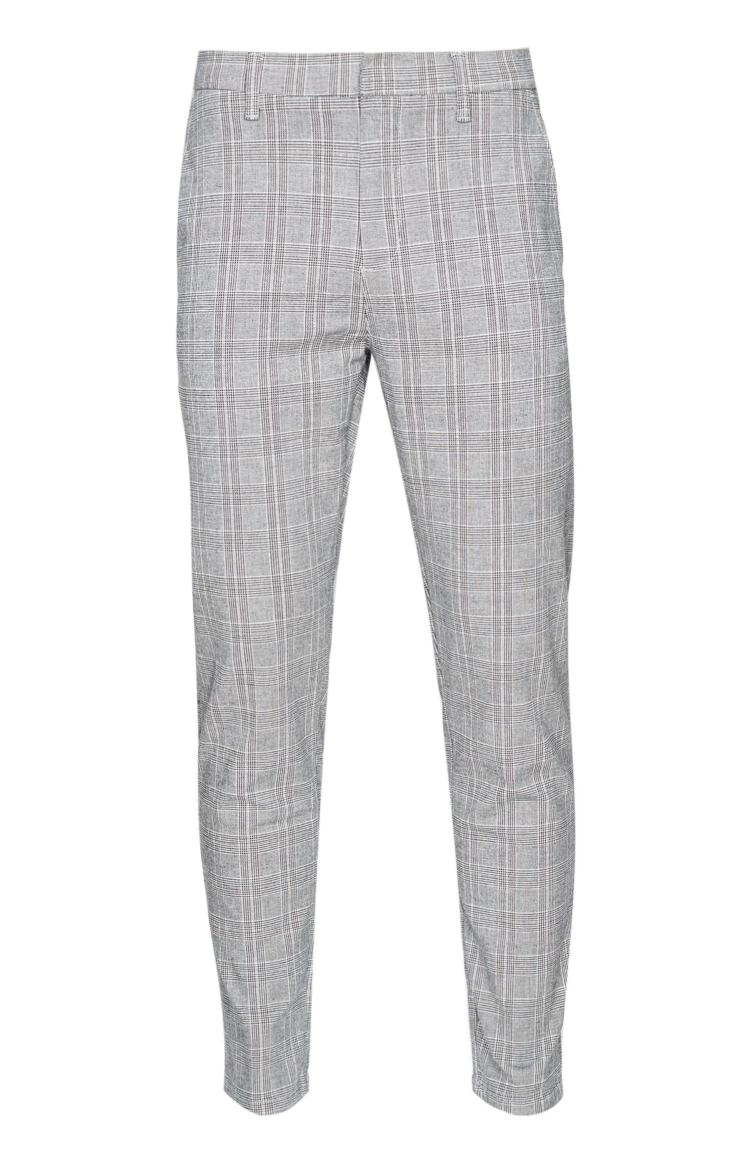 Graue Slim-Fit-Hose