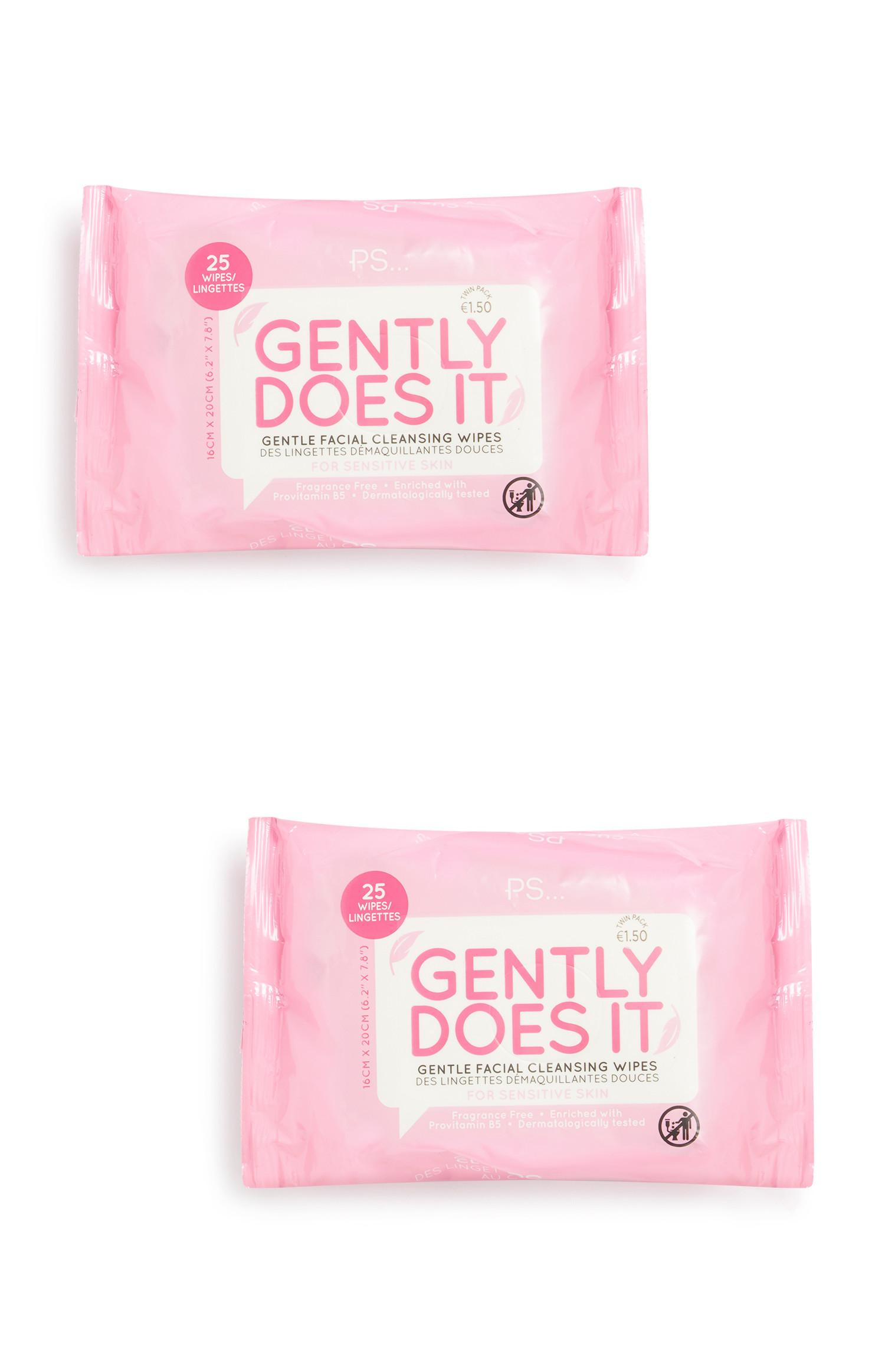 2 confezioni di salviette viso