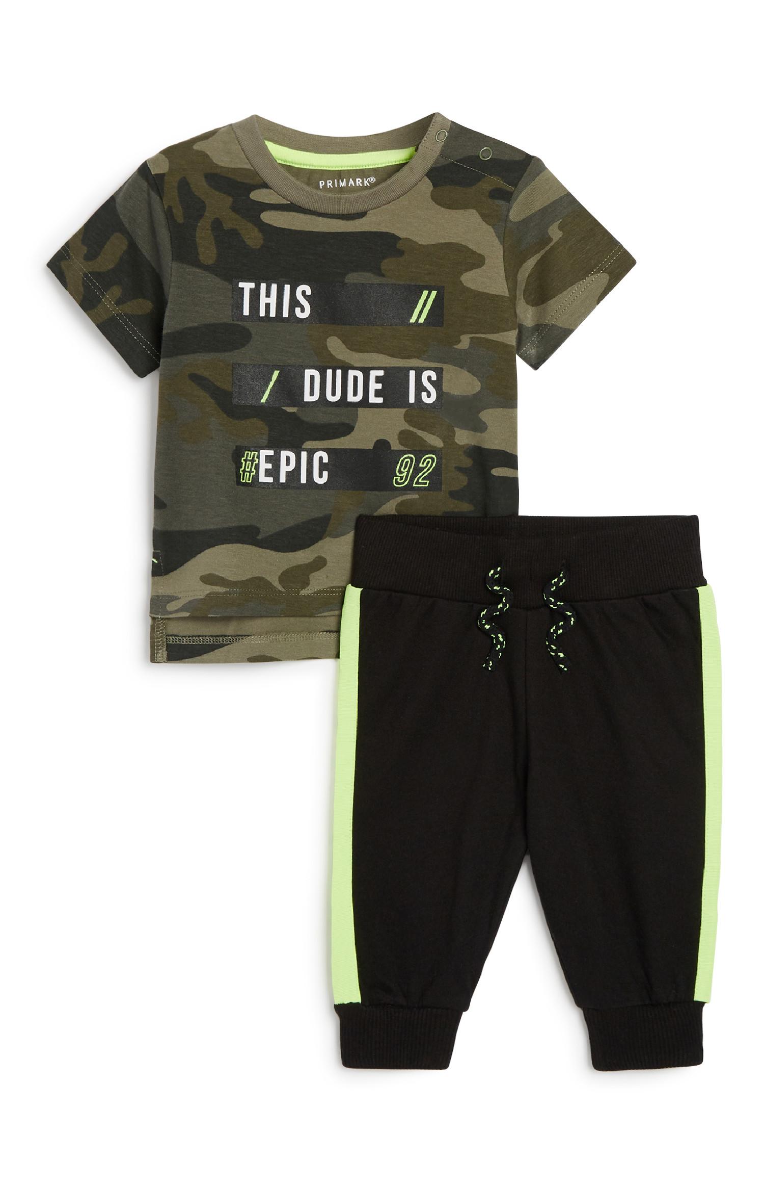 Completo 2 pezzi da bimbo