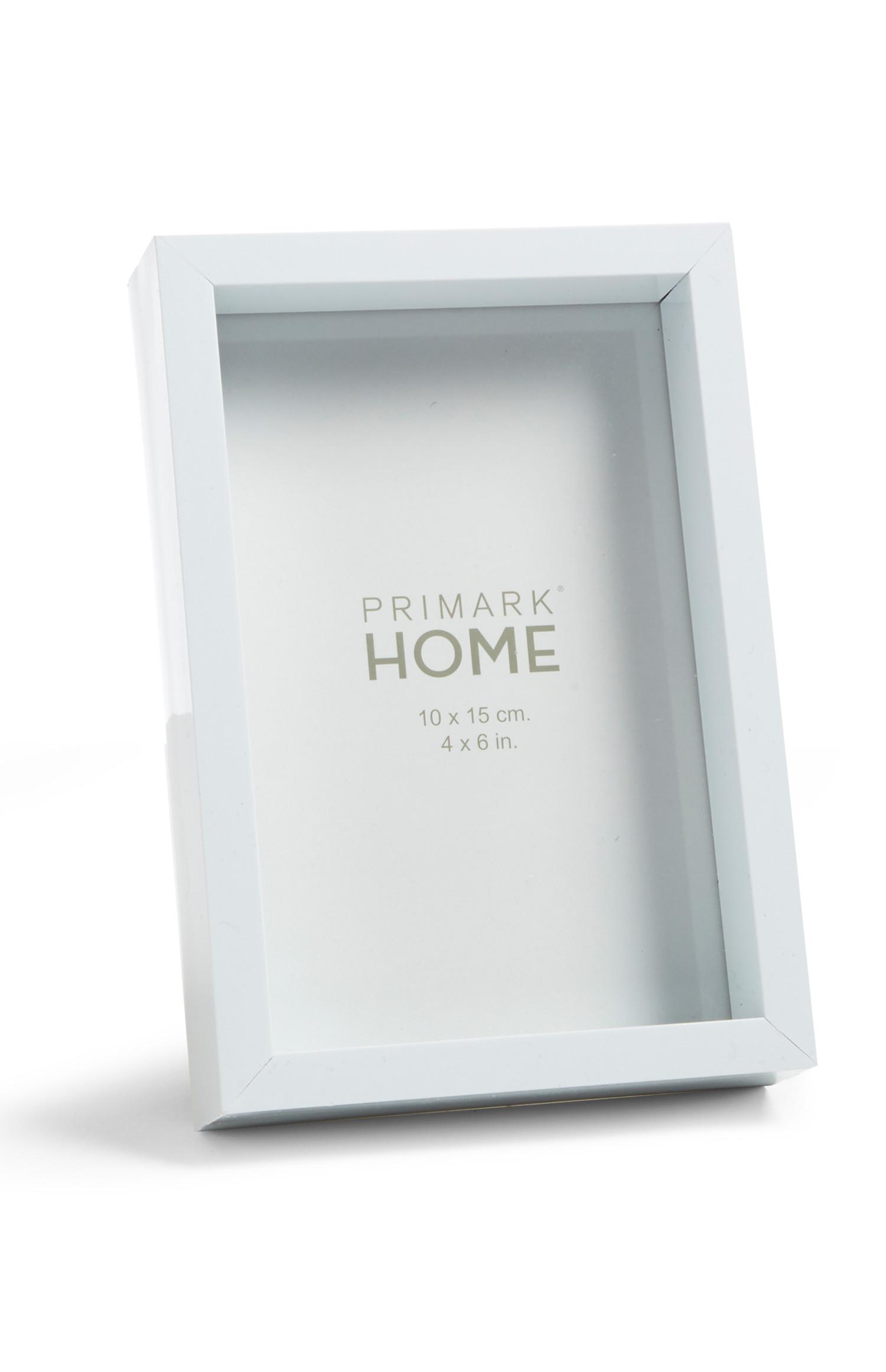 Cornice bianca 15x10 cm